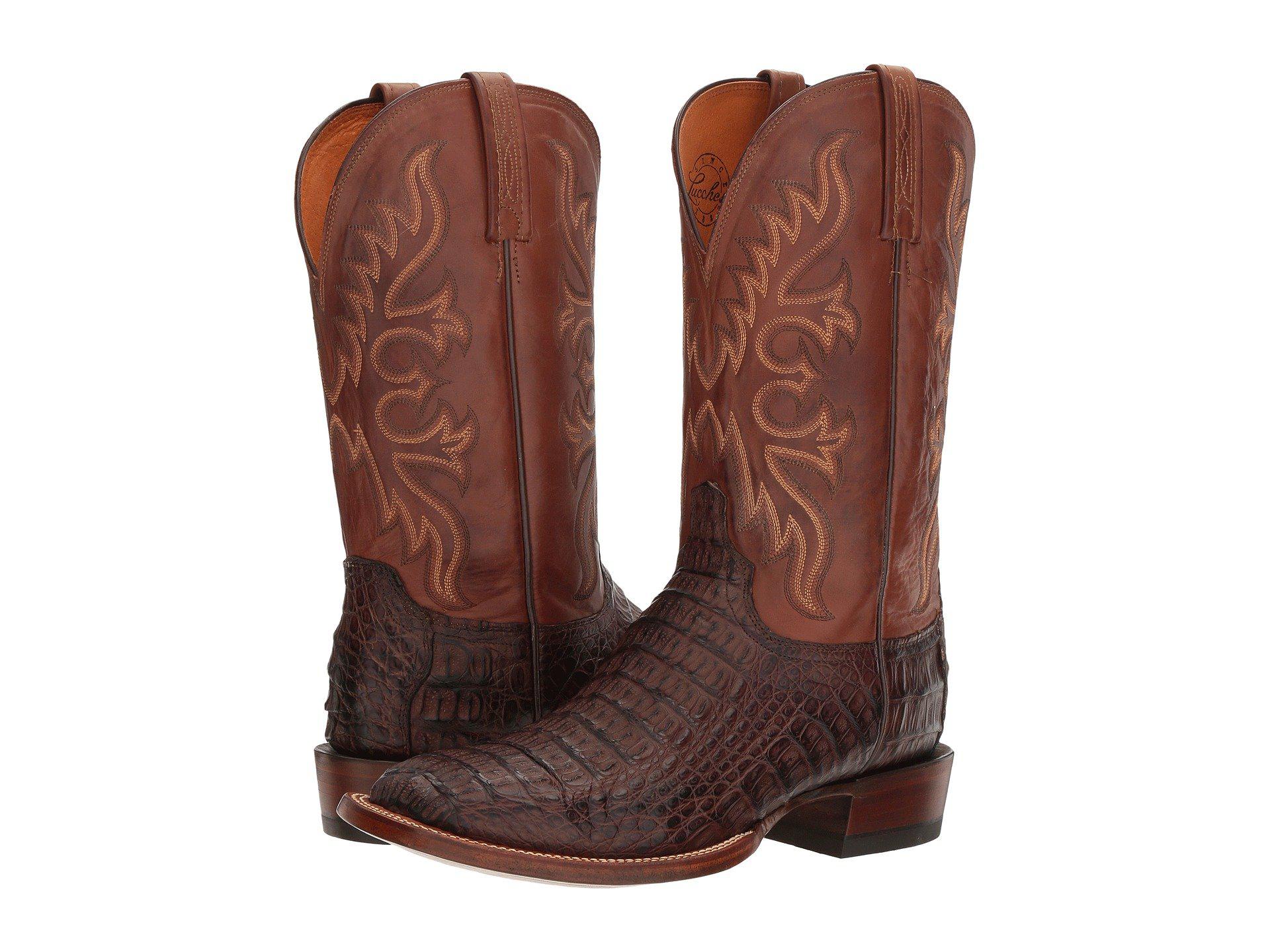 Lucchese Chavez (barrel Brown) Cowboy 