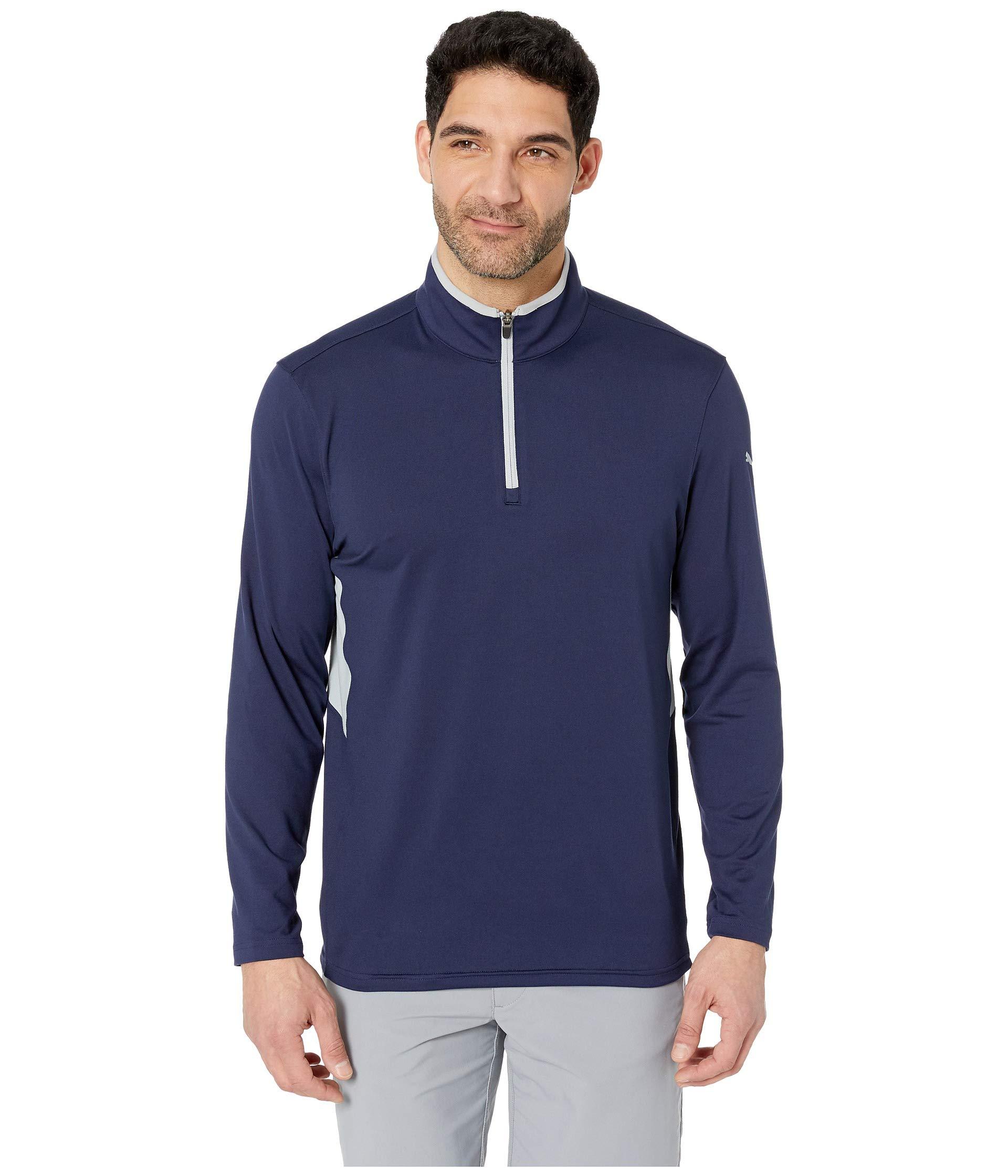 PUMA Synthetic Rotation 1/4 Zip in 04 (Blue) for Men - Lyst