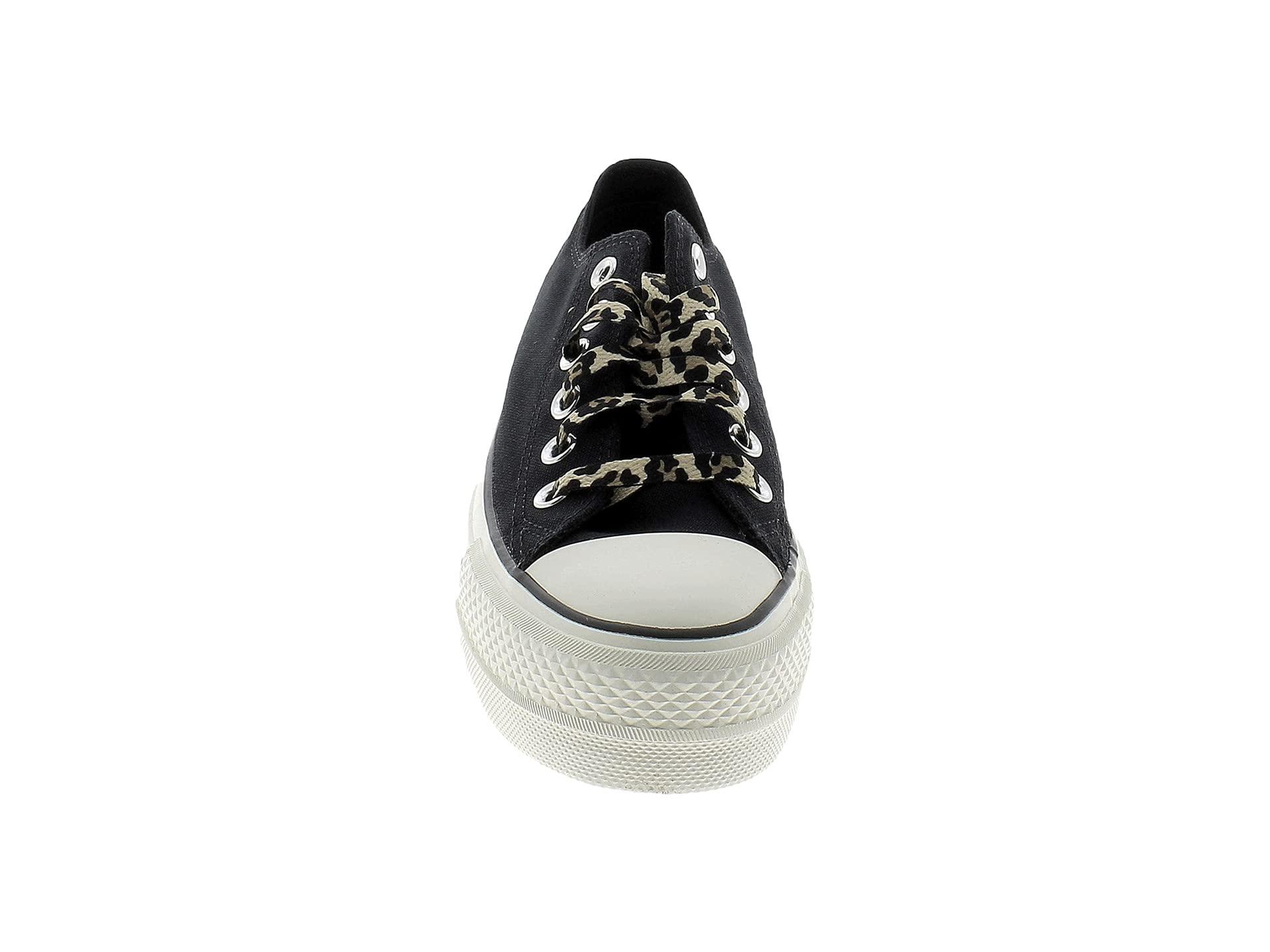 converse archive leopard print platform