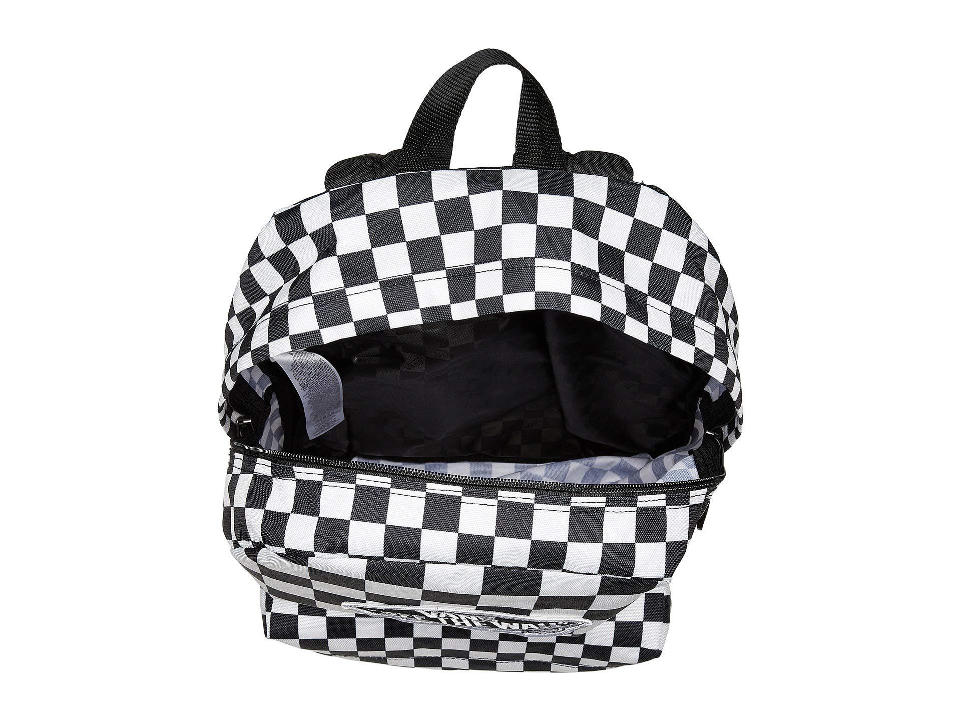 vans realm backpack black desert rose