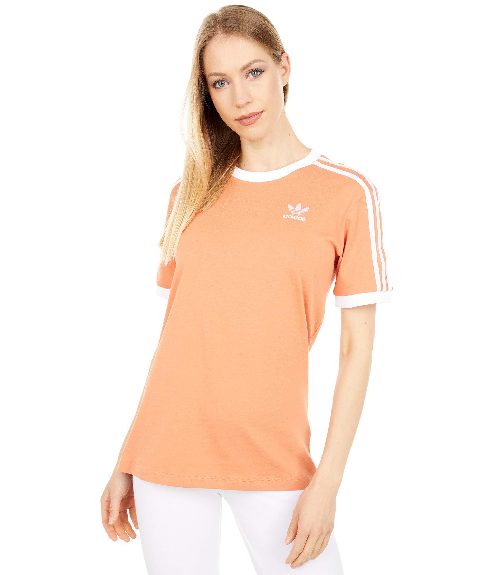 adidas originals 3 stripes ringer tee