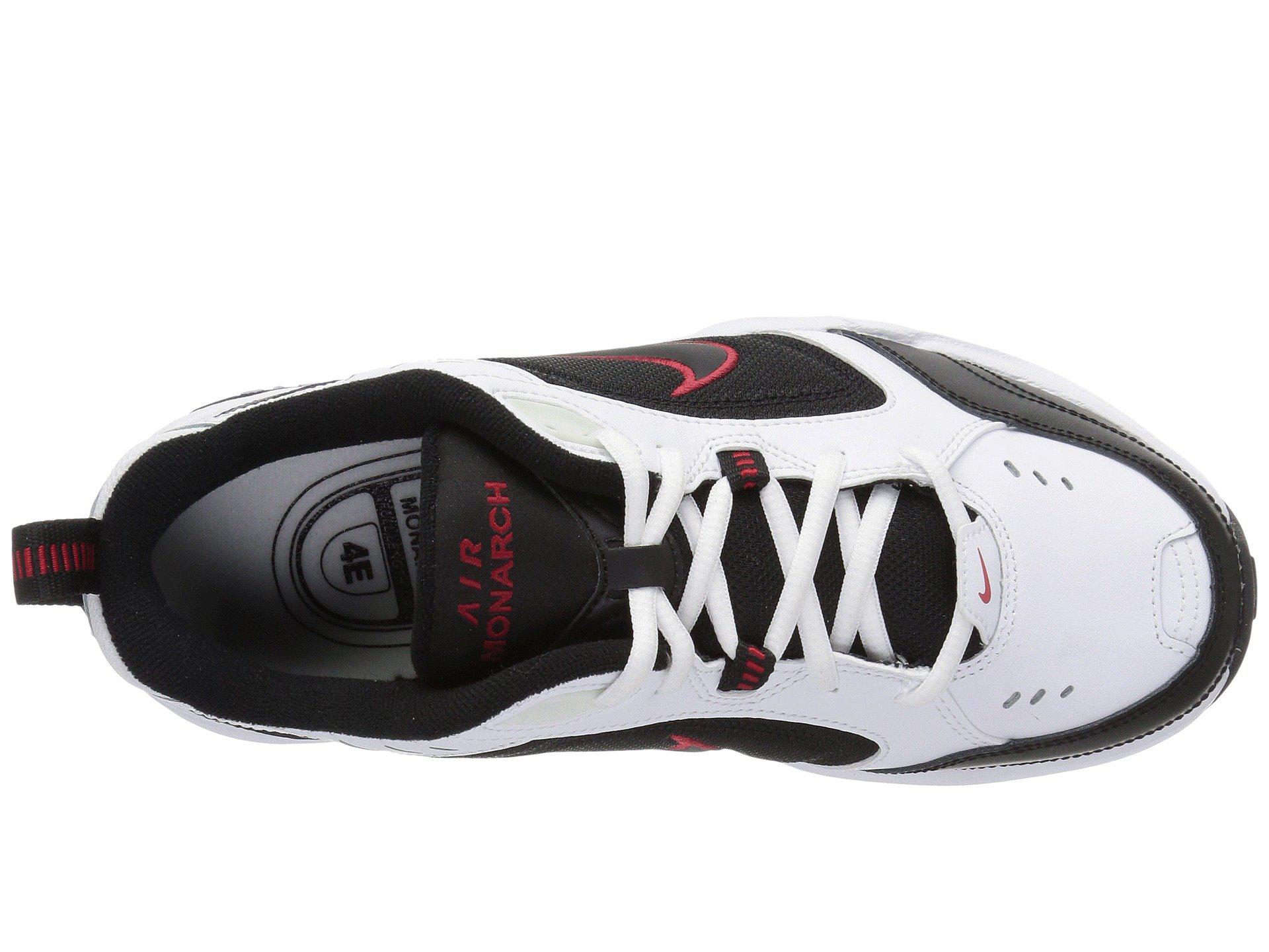 Nike Leather Air Monarch Iv Fitness Shoes In White For Men Lyst