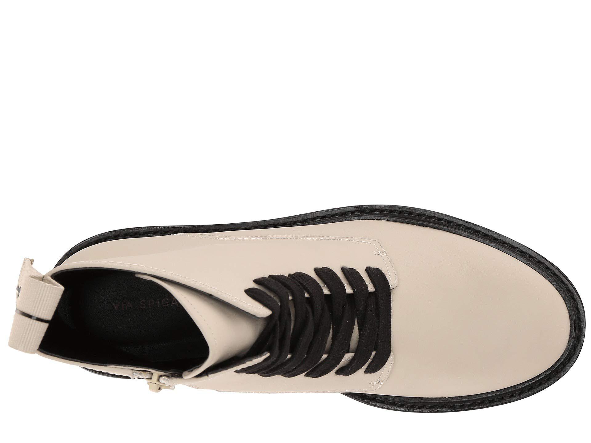 via spiga kinley leather combat boots