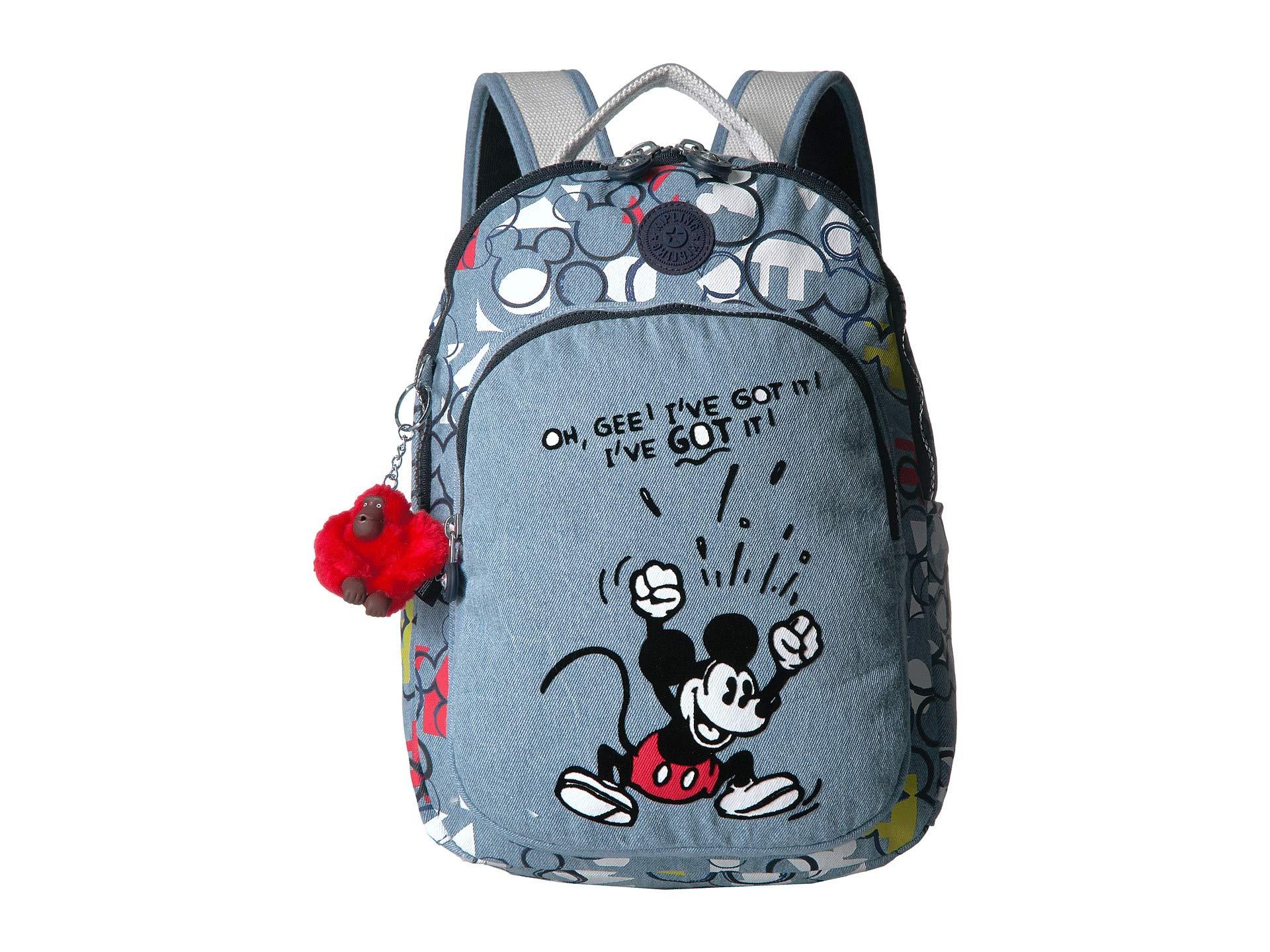 kipling mickey mouse backpack