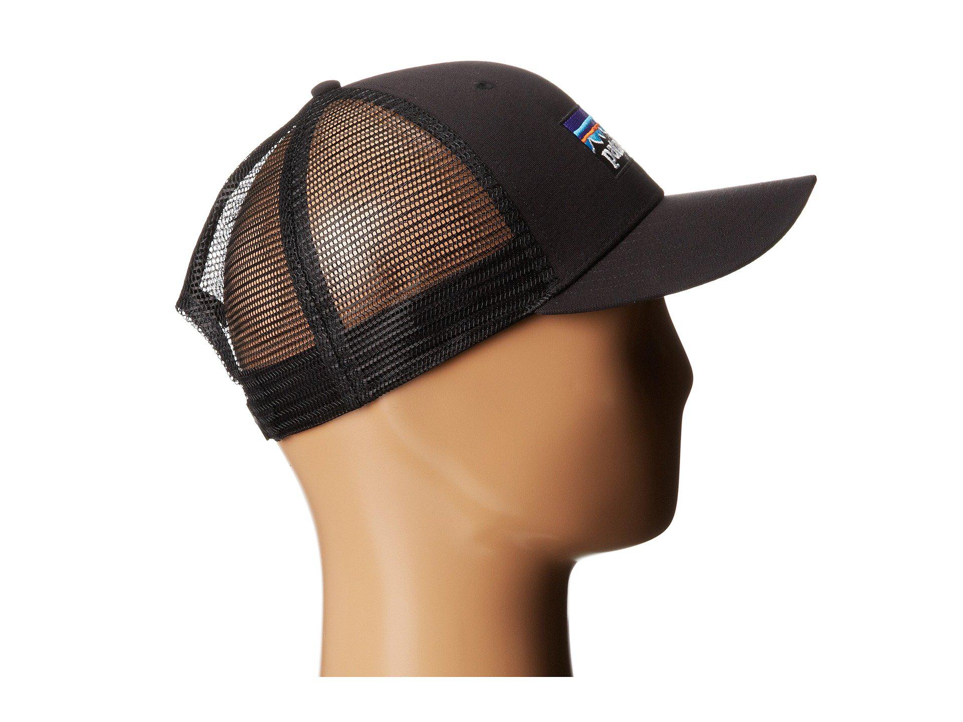 patagonia p6 trucker hat