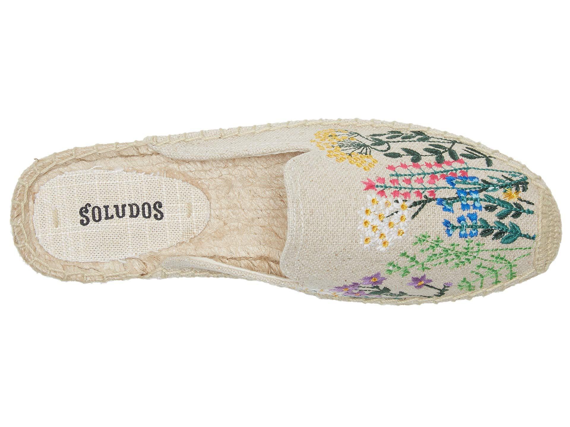 soludos wildflower mule