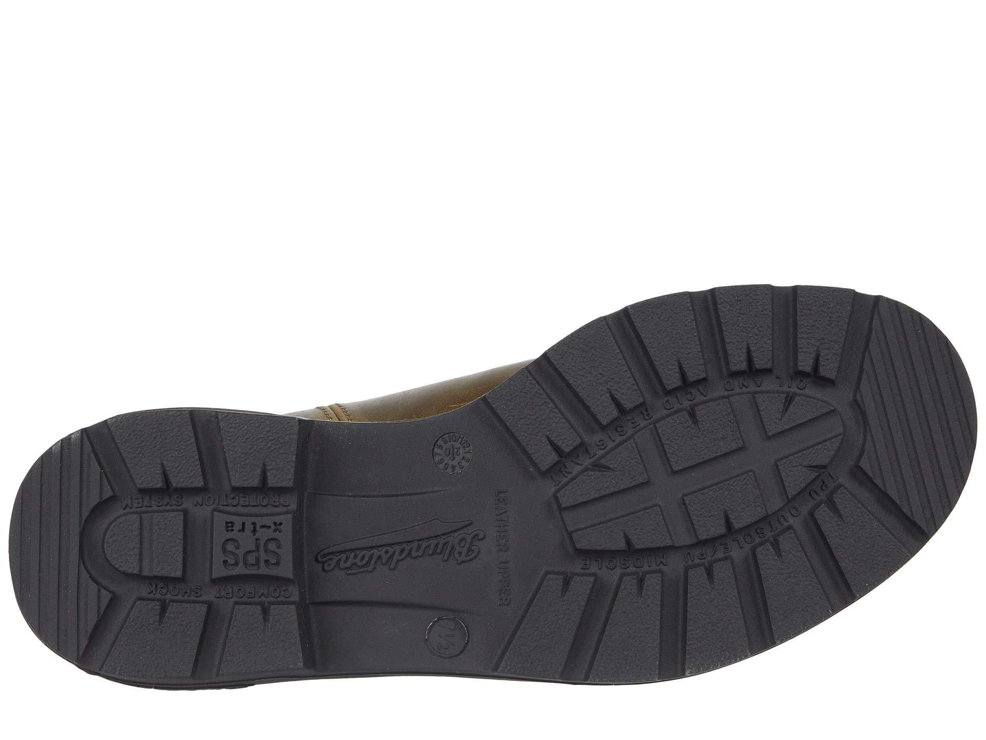 blundstone boots green