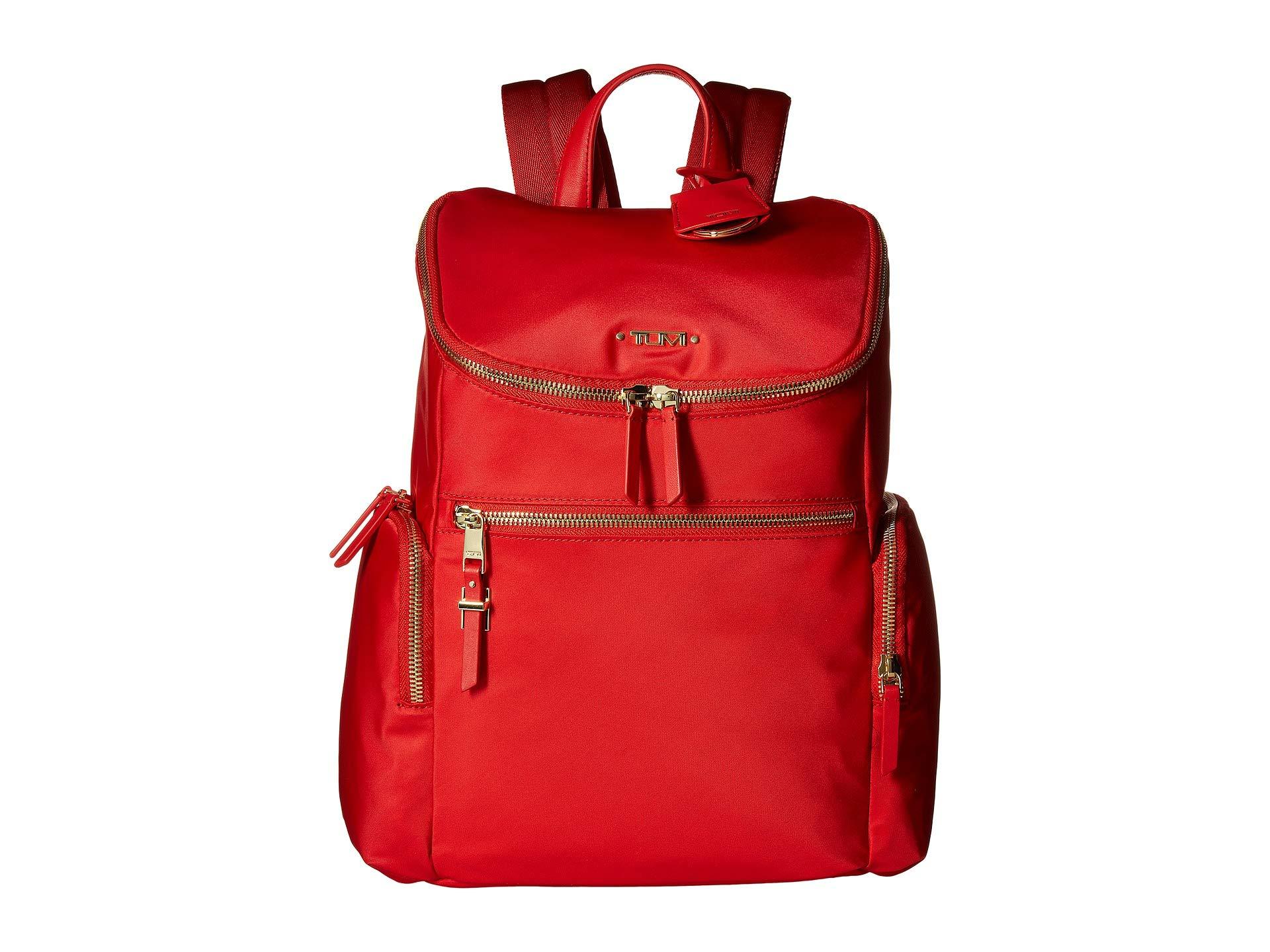 Tumi Synthetic Voyageur Bethany Backpack in Red - Lyst