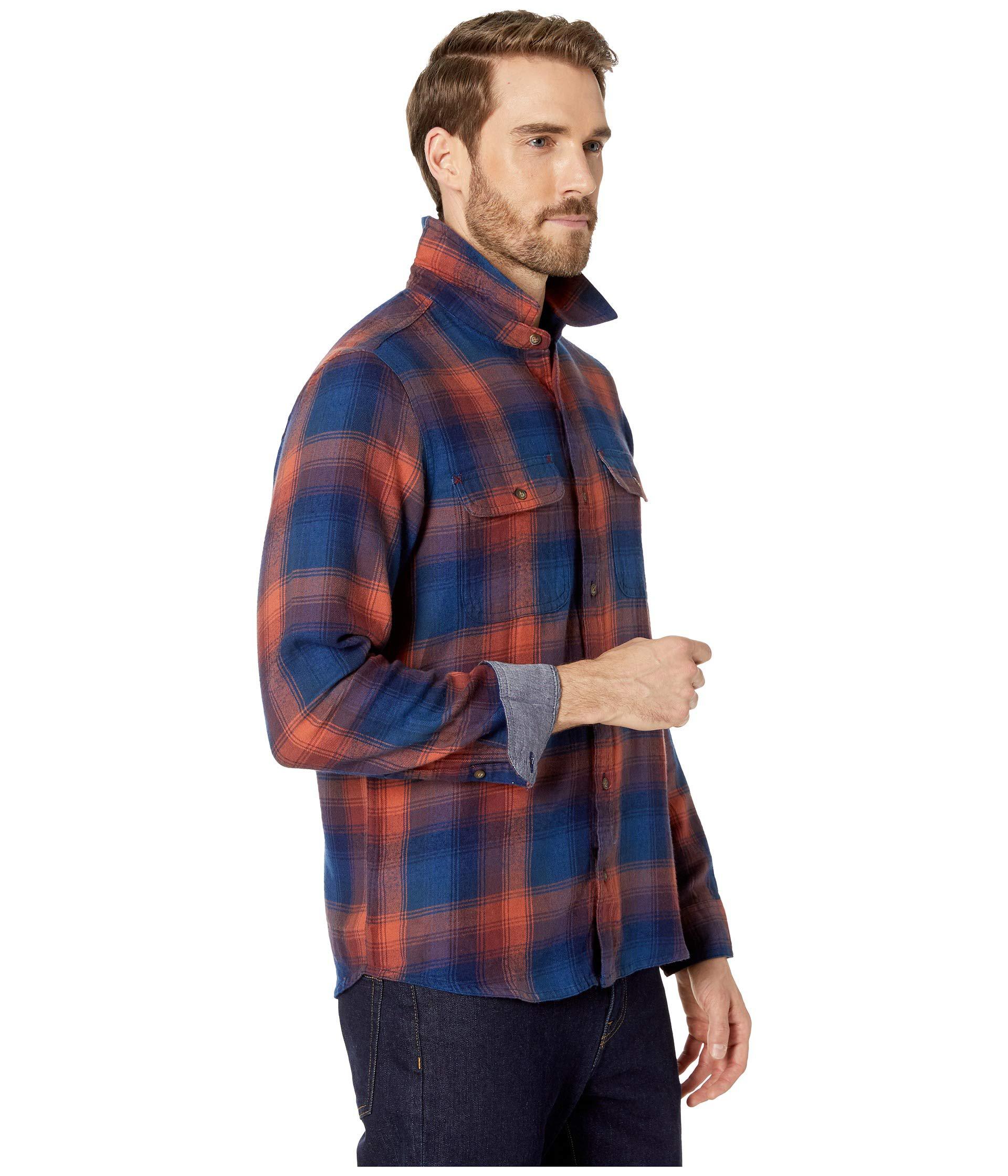 toad and co indigo flannel