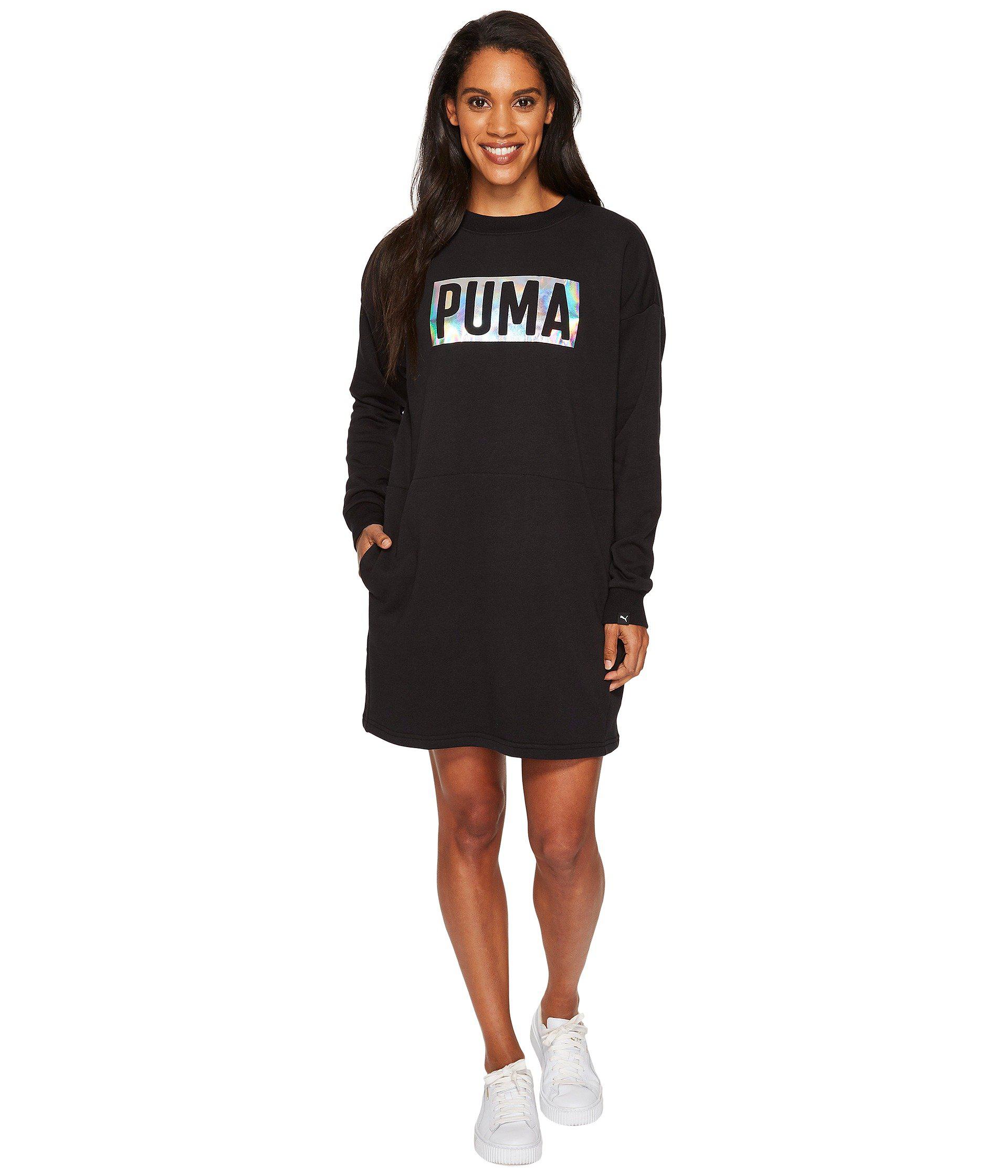 puma fusion crew sweat dress
