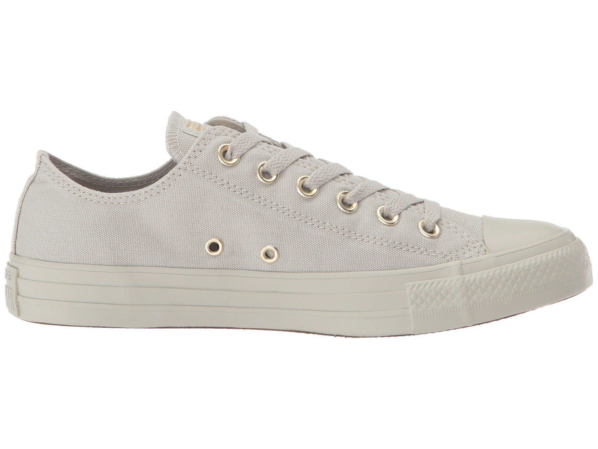 Converse Chuck Taylor® All Star Mono Canvas Ox in Gray for Men | Lyst