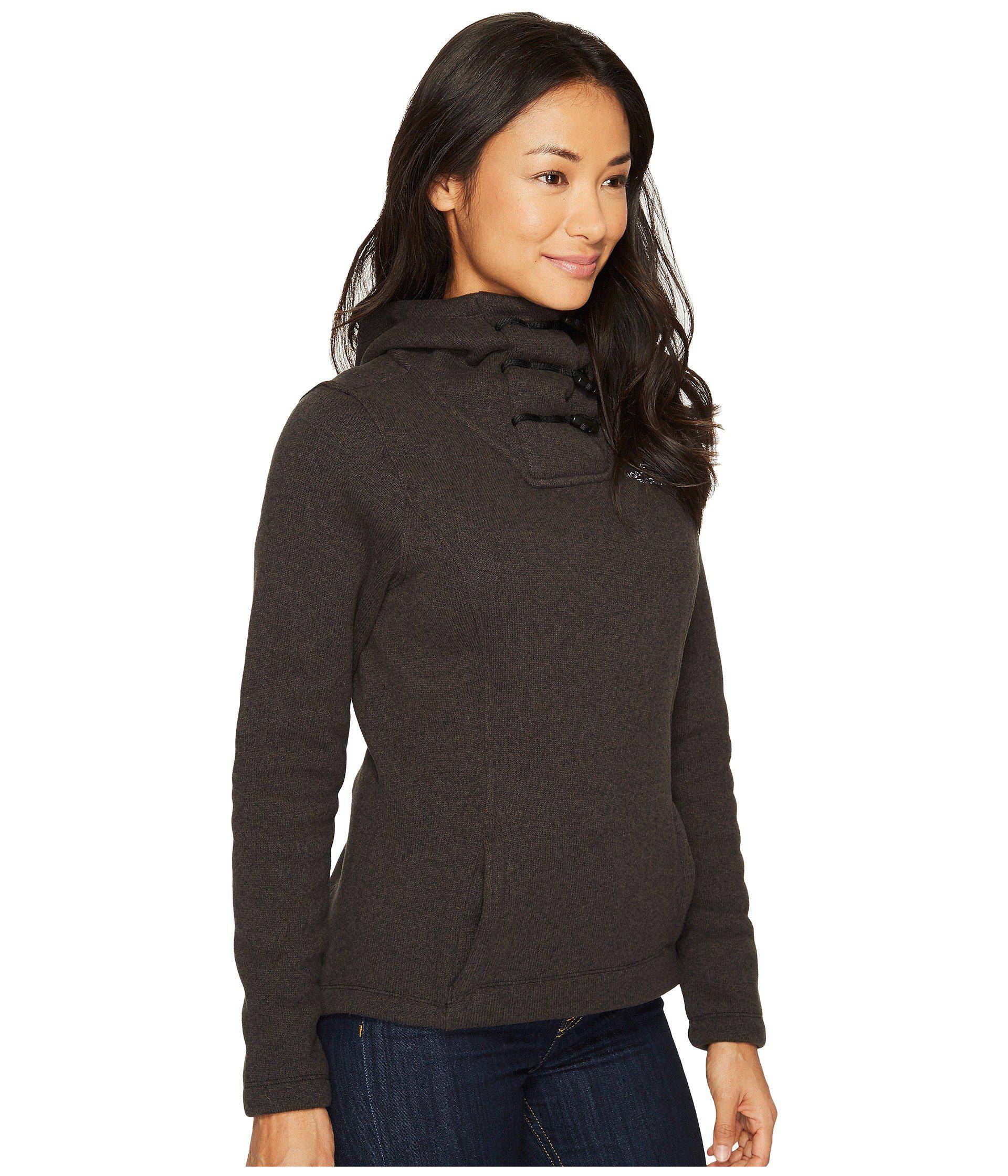 the north face women's crescent hooded pullover