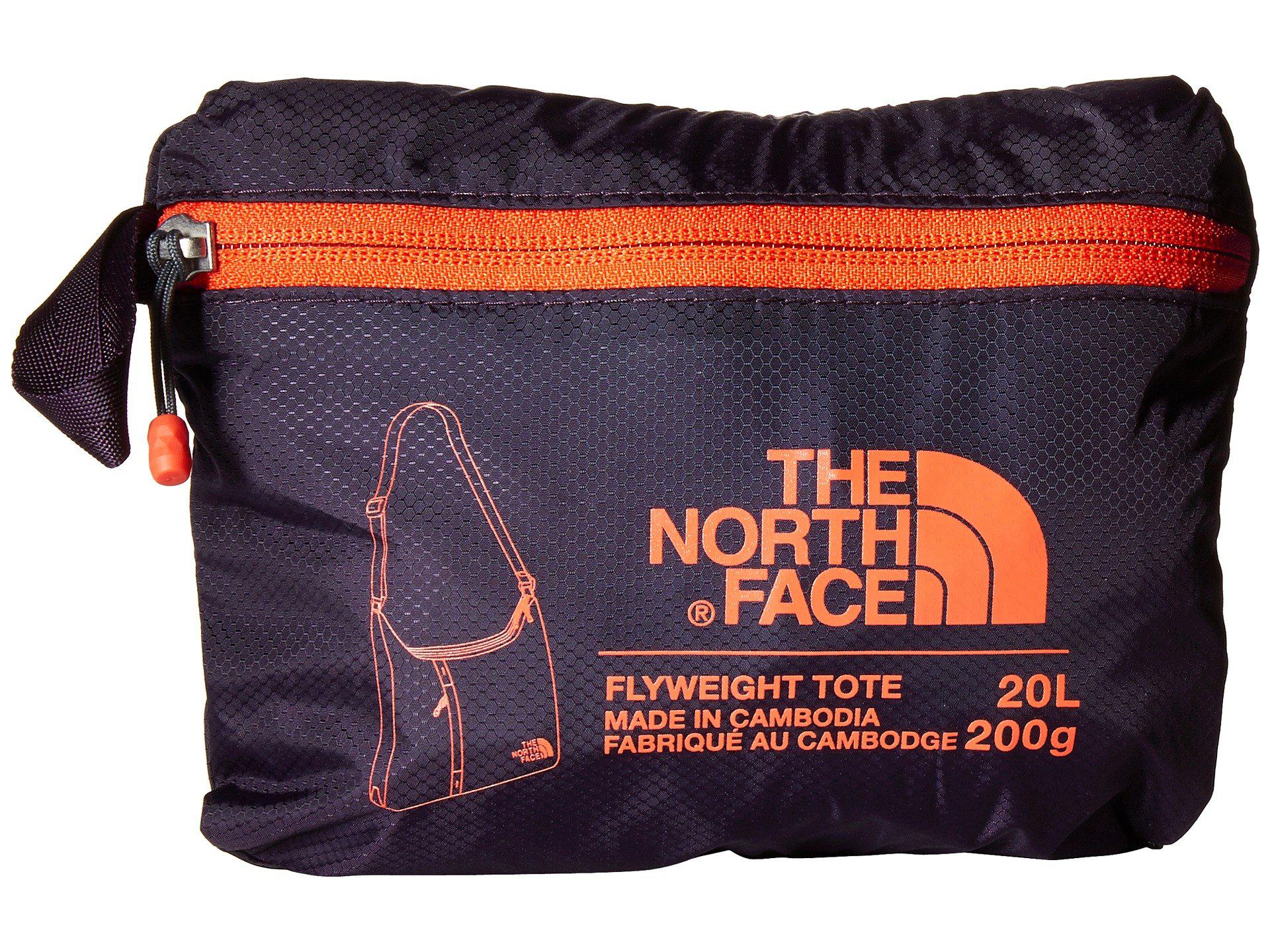 the north face flyweight tote