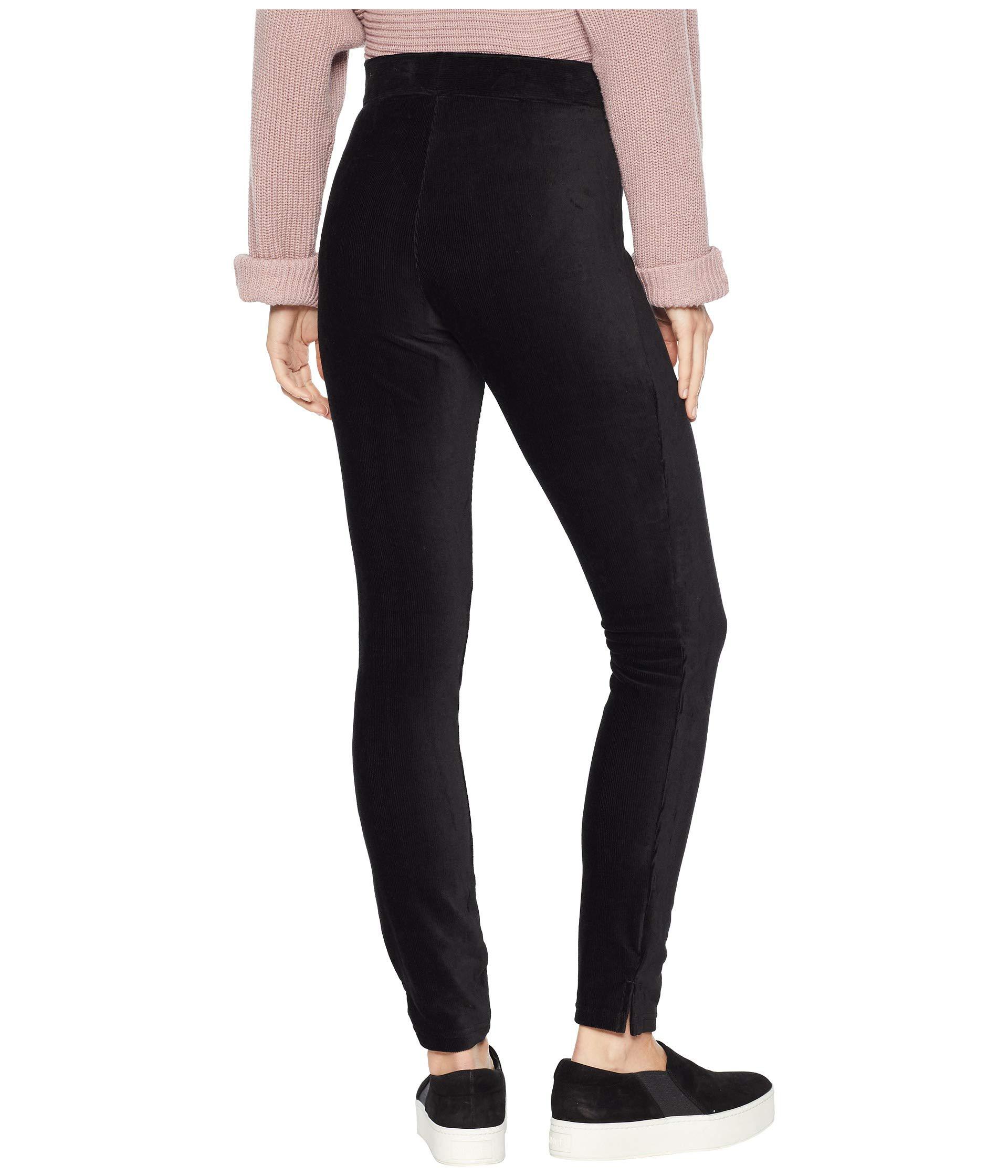 Hue Highwaist Corduroy Leggings (navy) Women's Casual Pants in Black Lyst