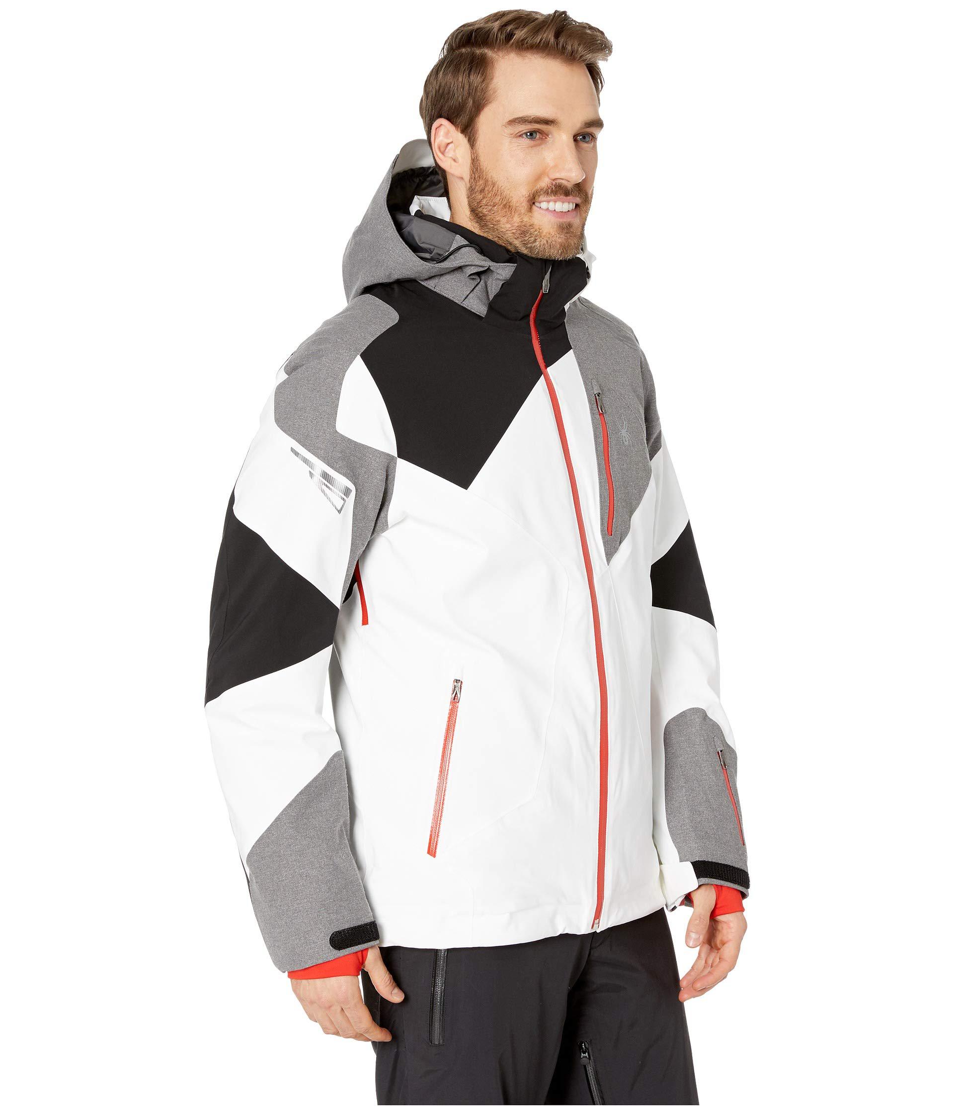 spyder leader jacket black