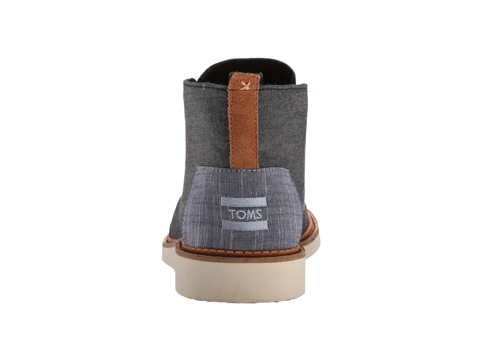 mens canvas chukka boots