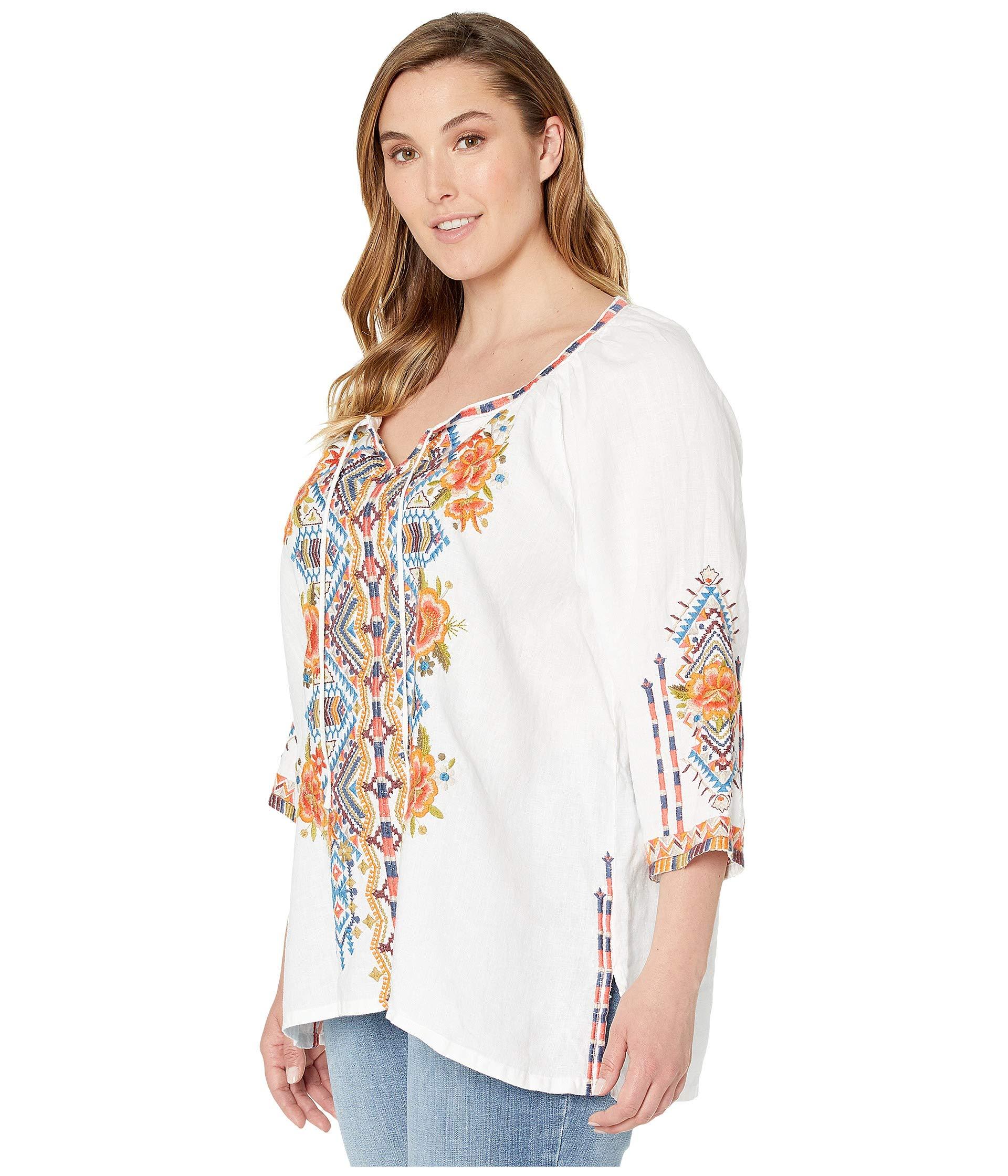 johnny was sentrie peasant blouse
