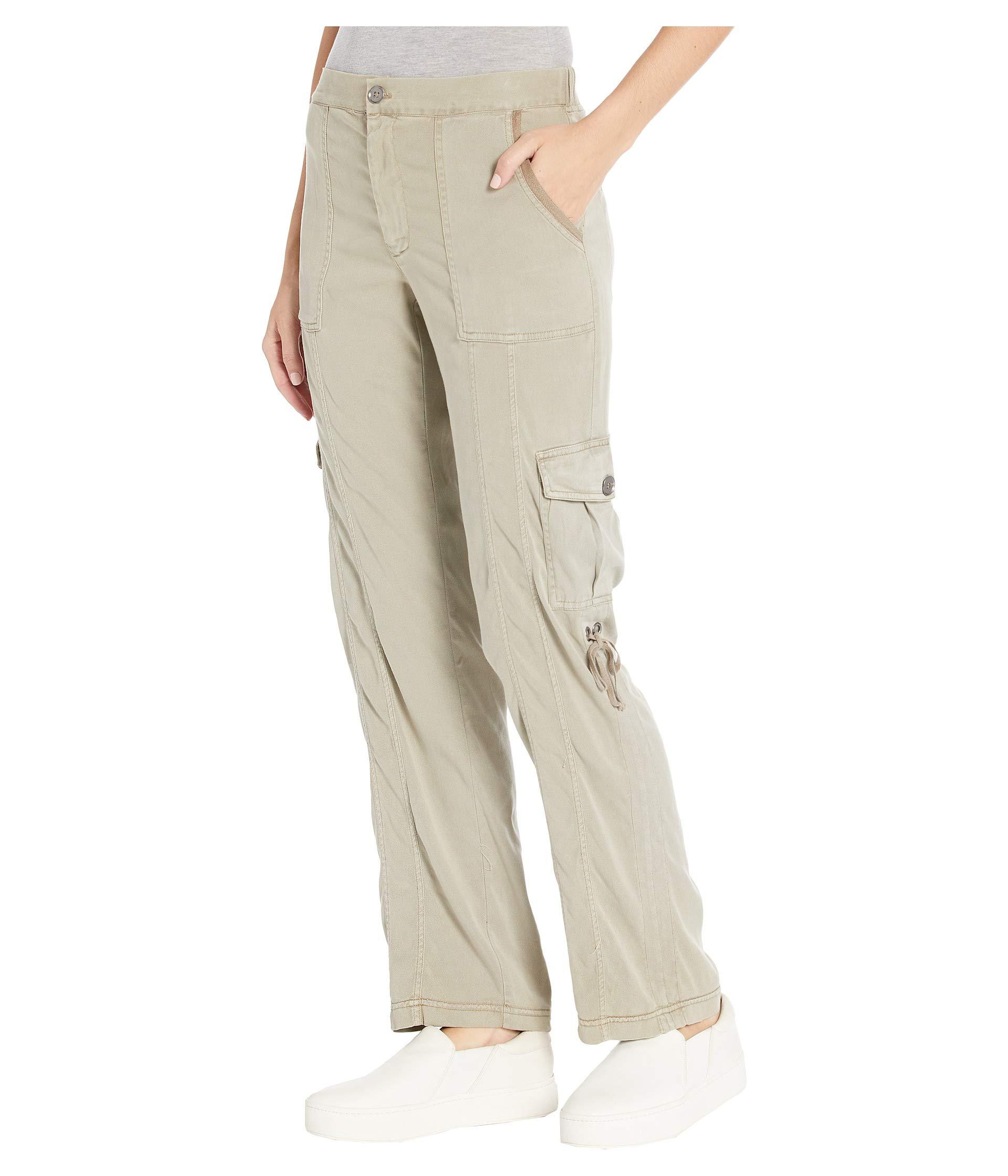 XCVI Synthetic Rustic Cargo Pants In Aloe Twill in Olive (Green) - Lyst