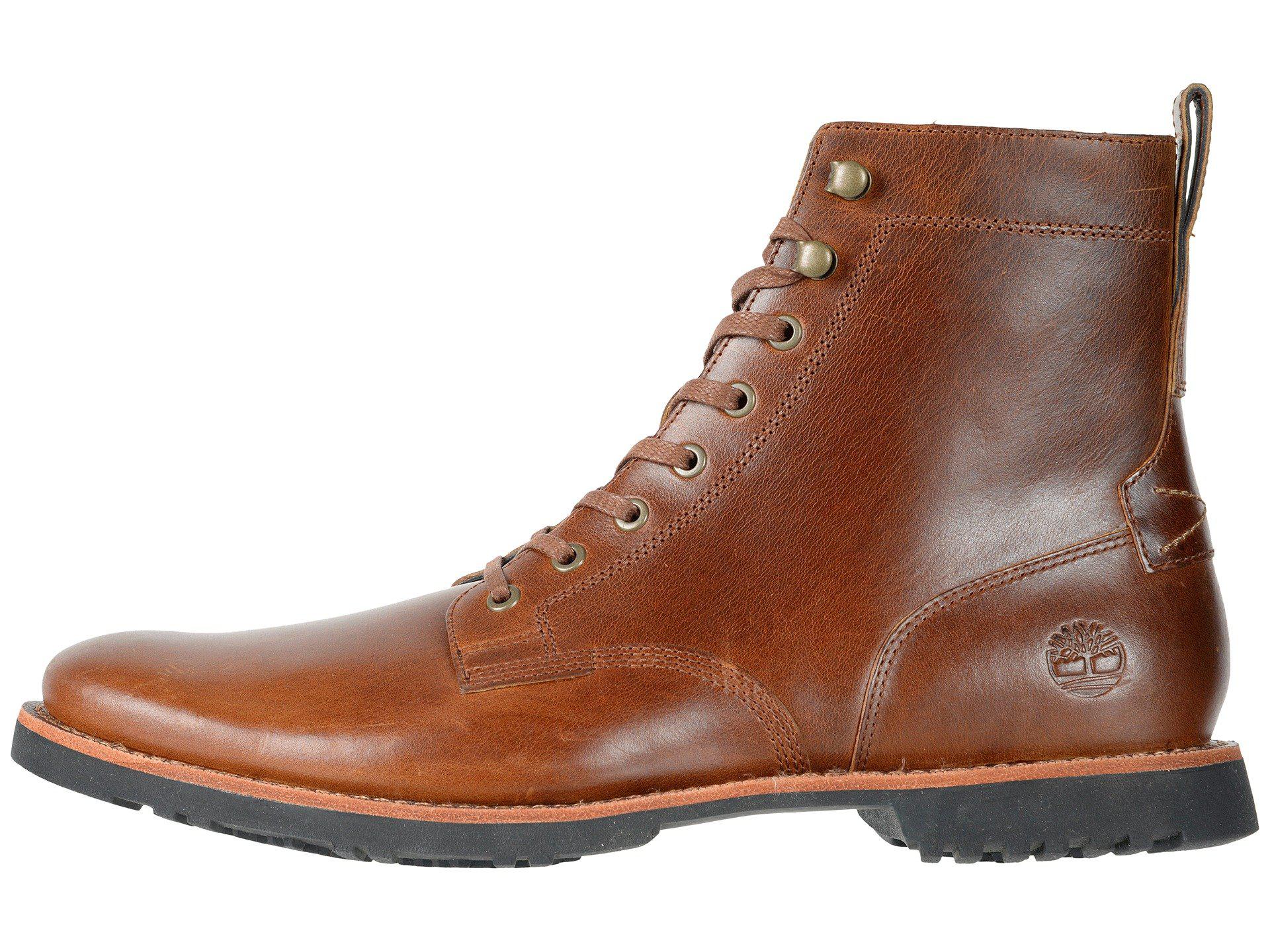 Timberland Leather Kendrick Side Zip Boot (medium Brown Full Grain) Men's  Boots for Men | Lyst