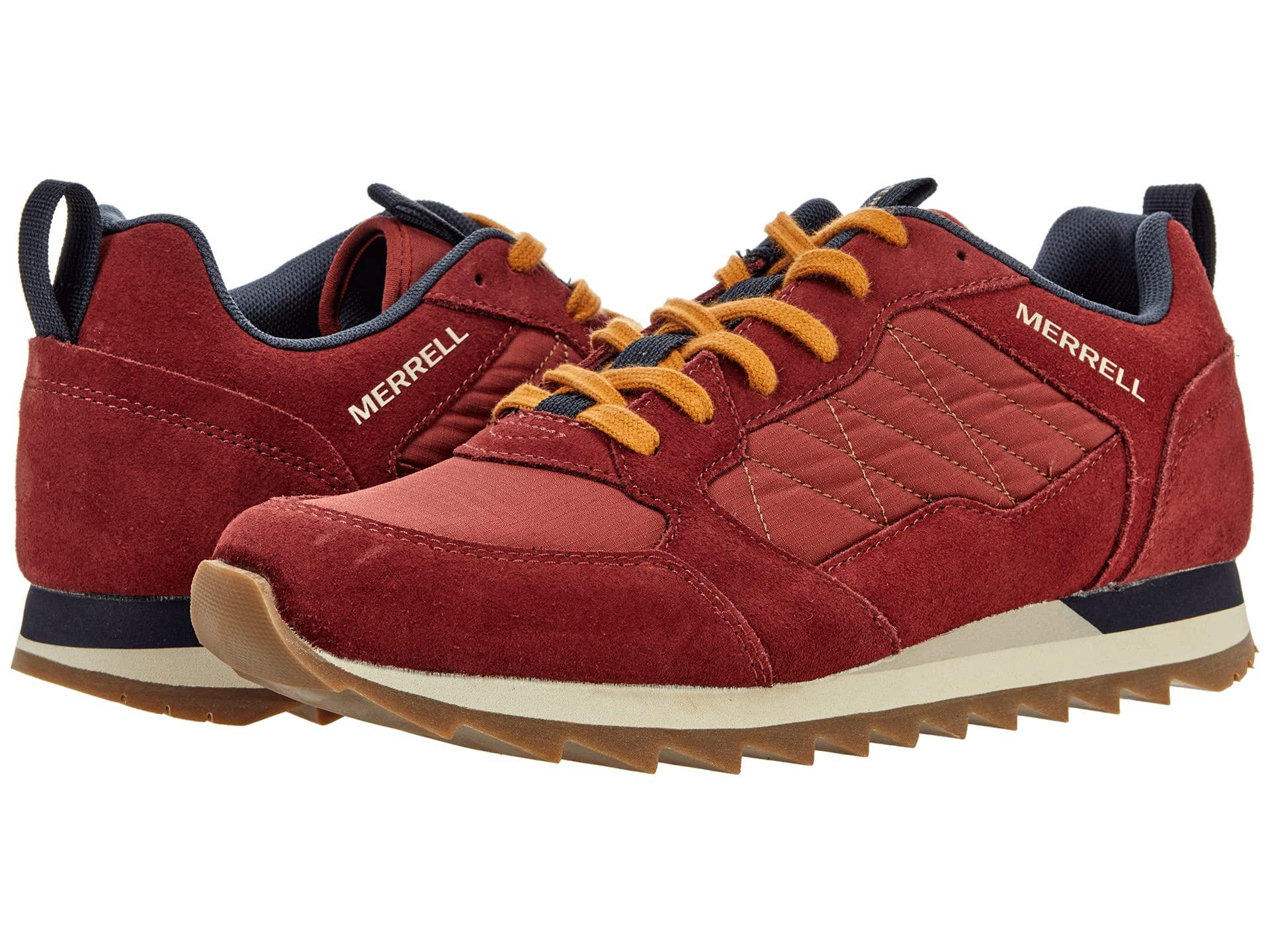 merrell alpine sneaker leather