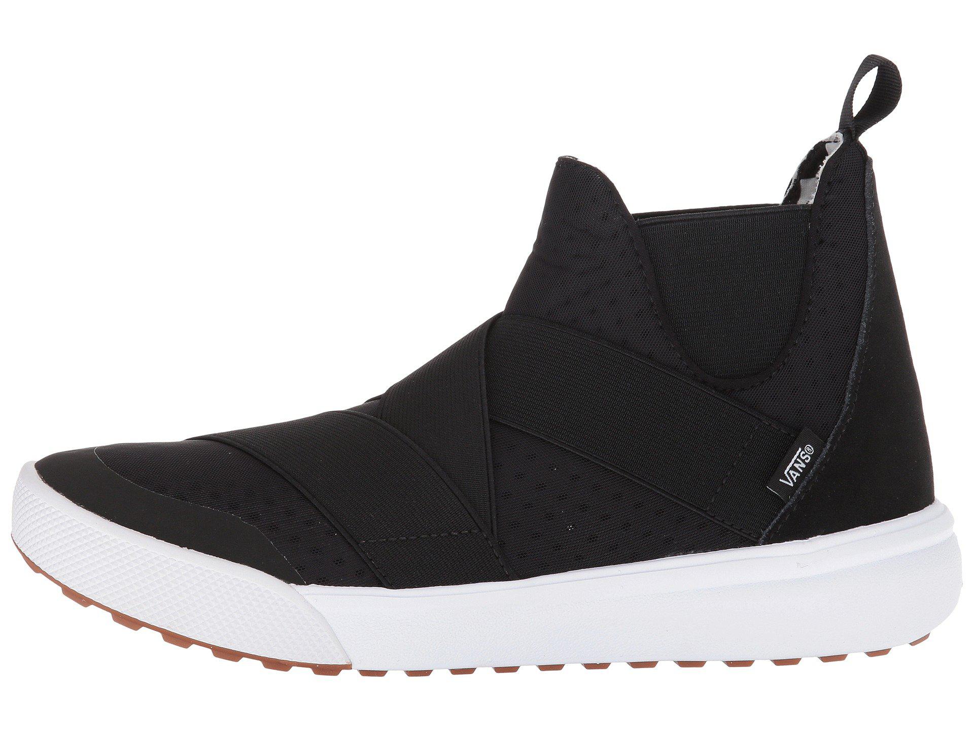 Vans Ultrarange Gore Hi (black) Slip On Shoes for Men | Lyst