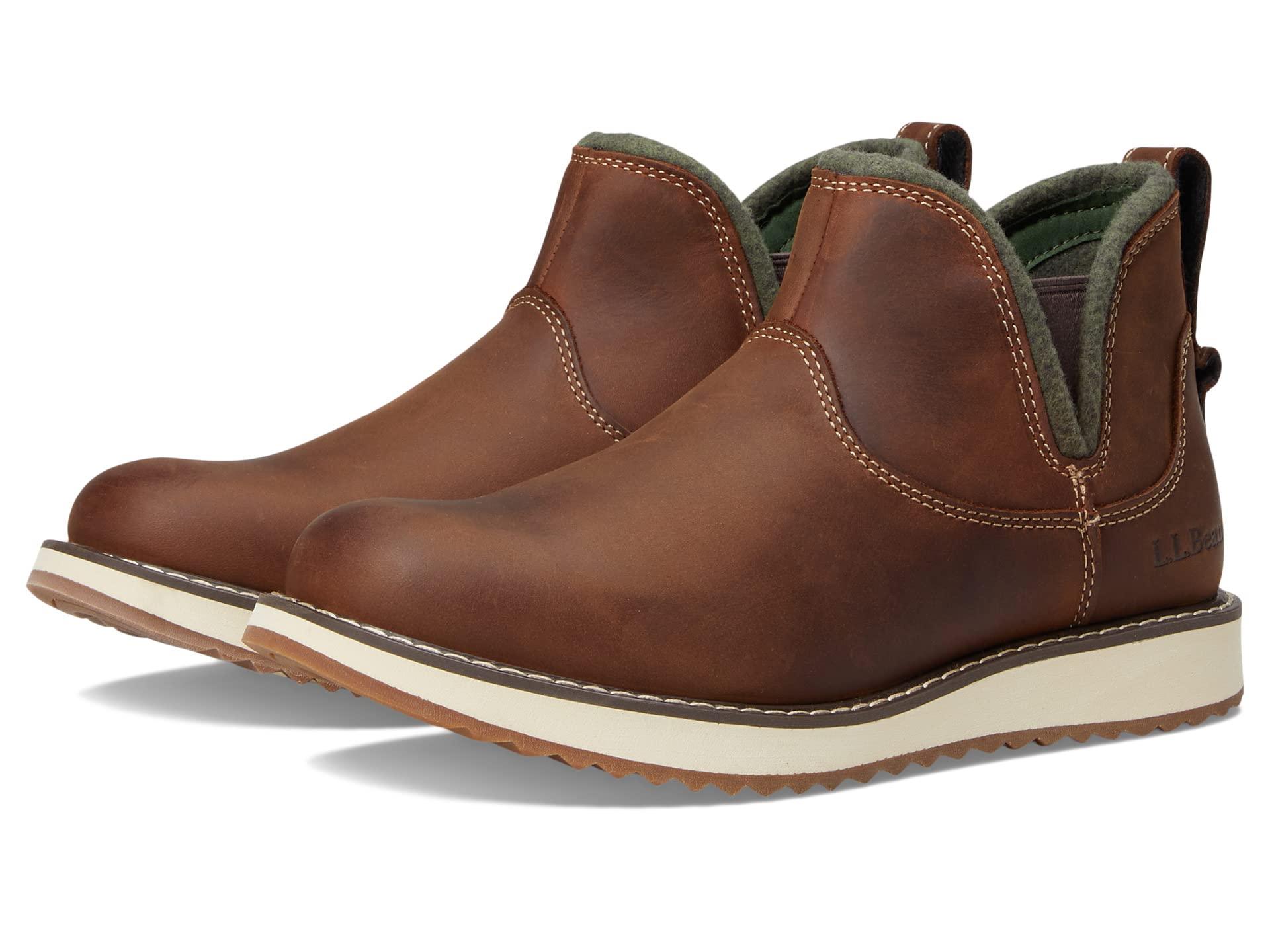L.L. Bean Stonington Boot Plain Toe Pull-on in Brown | Lyst