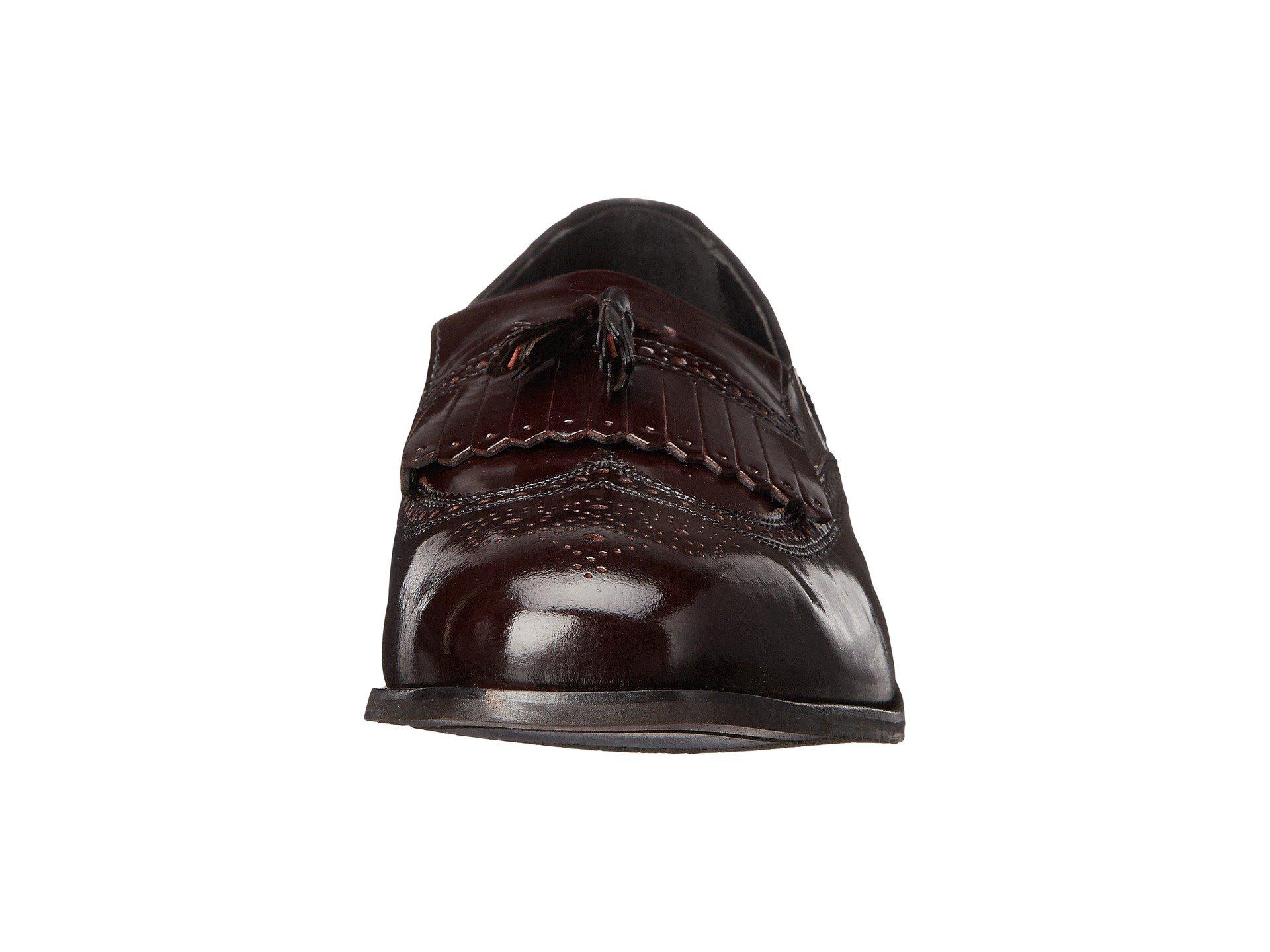 black slide on dress shoes