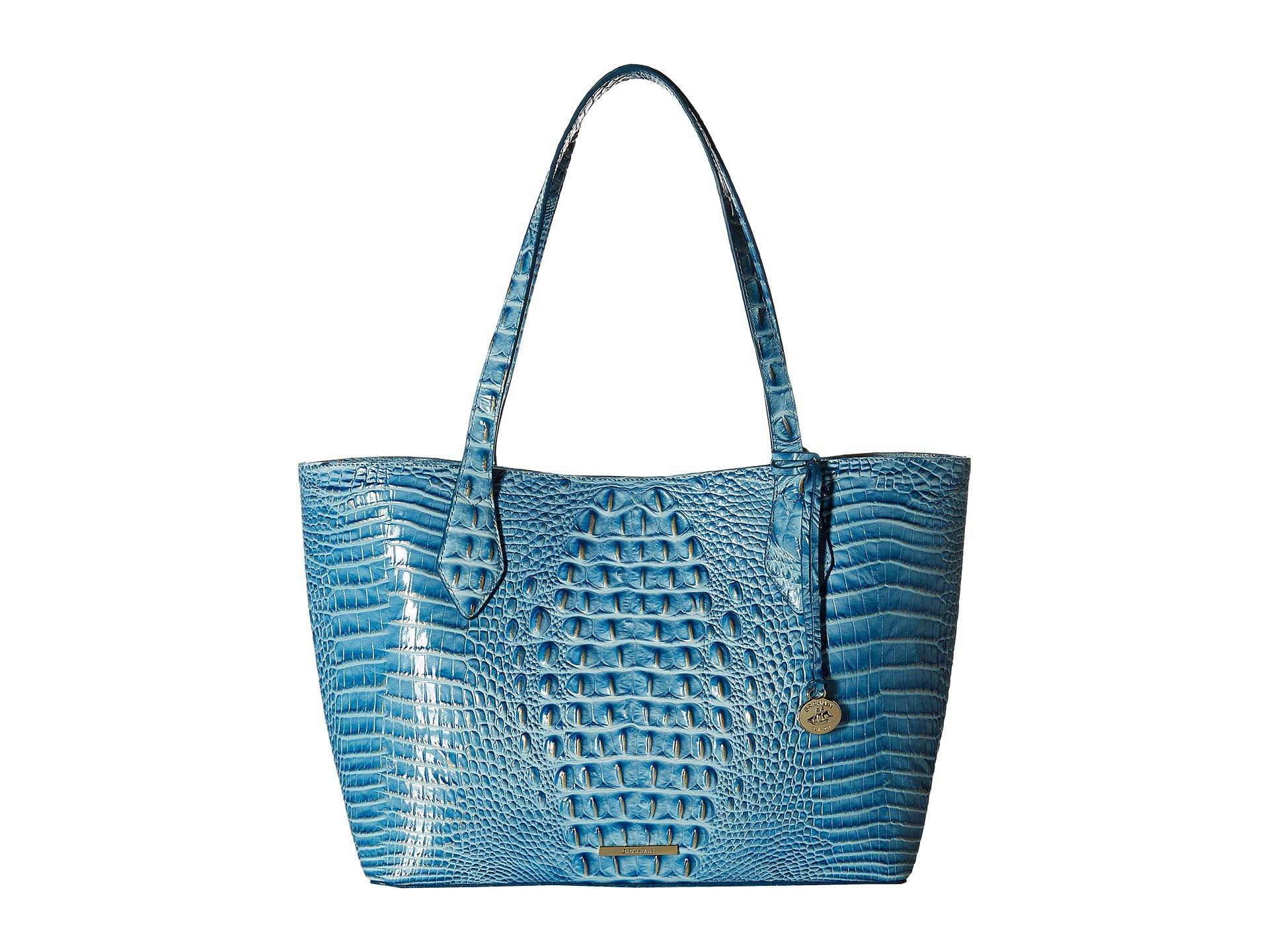 Brahmin Leather Melbourne Athena in Cerulean (Blue) Lyst