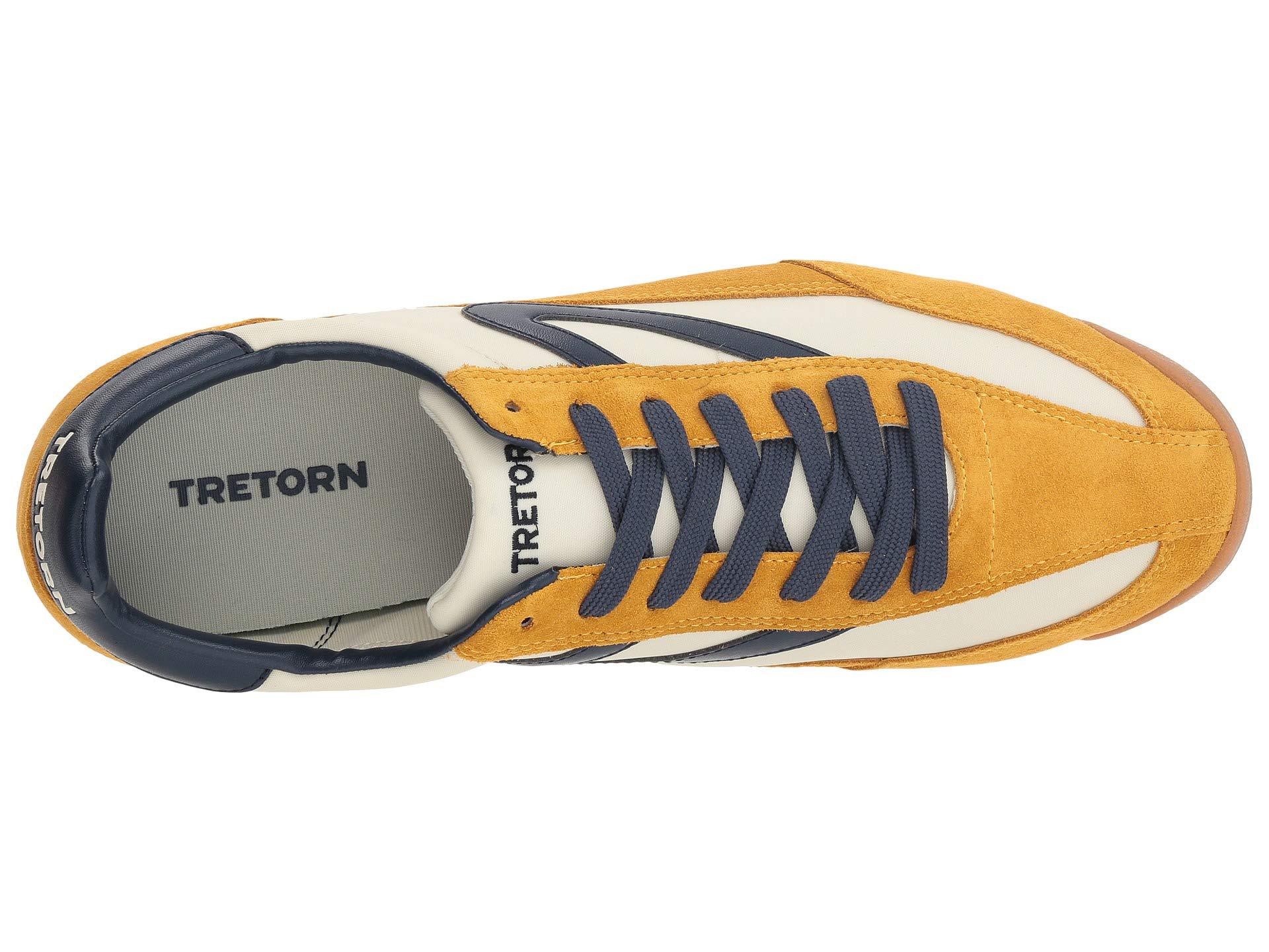 tretorn lemon suede