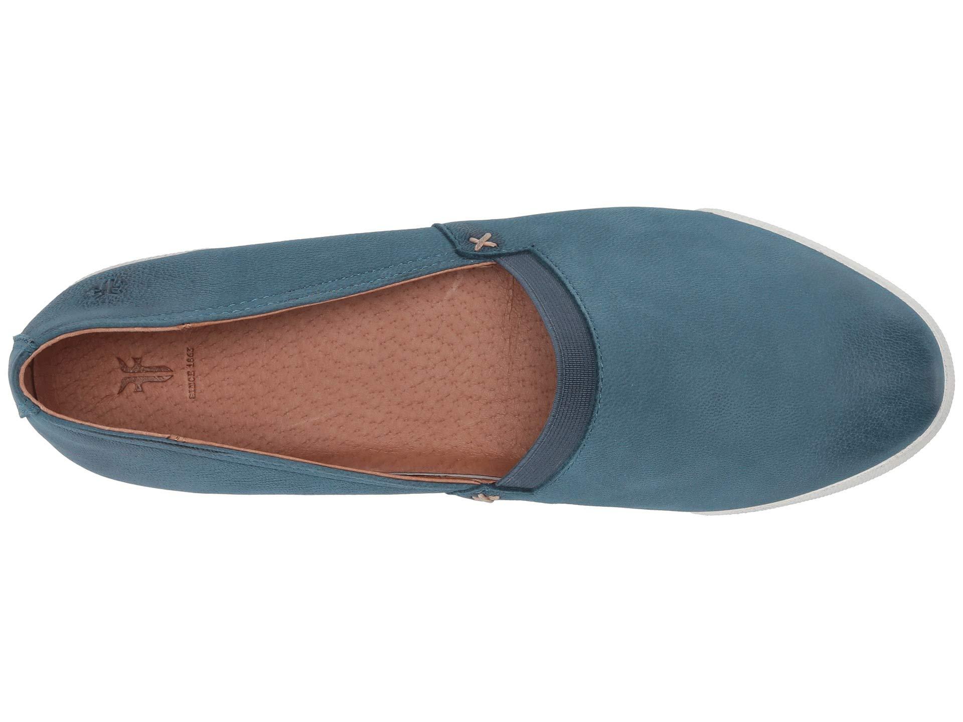 frye melanie slip on blue