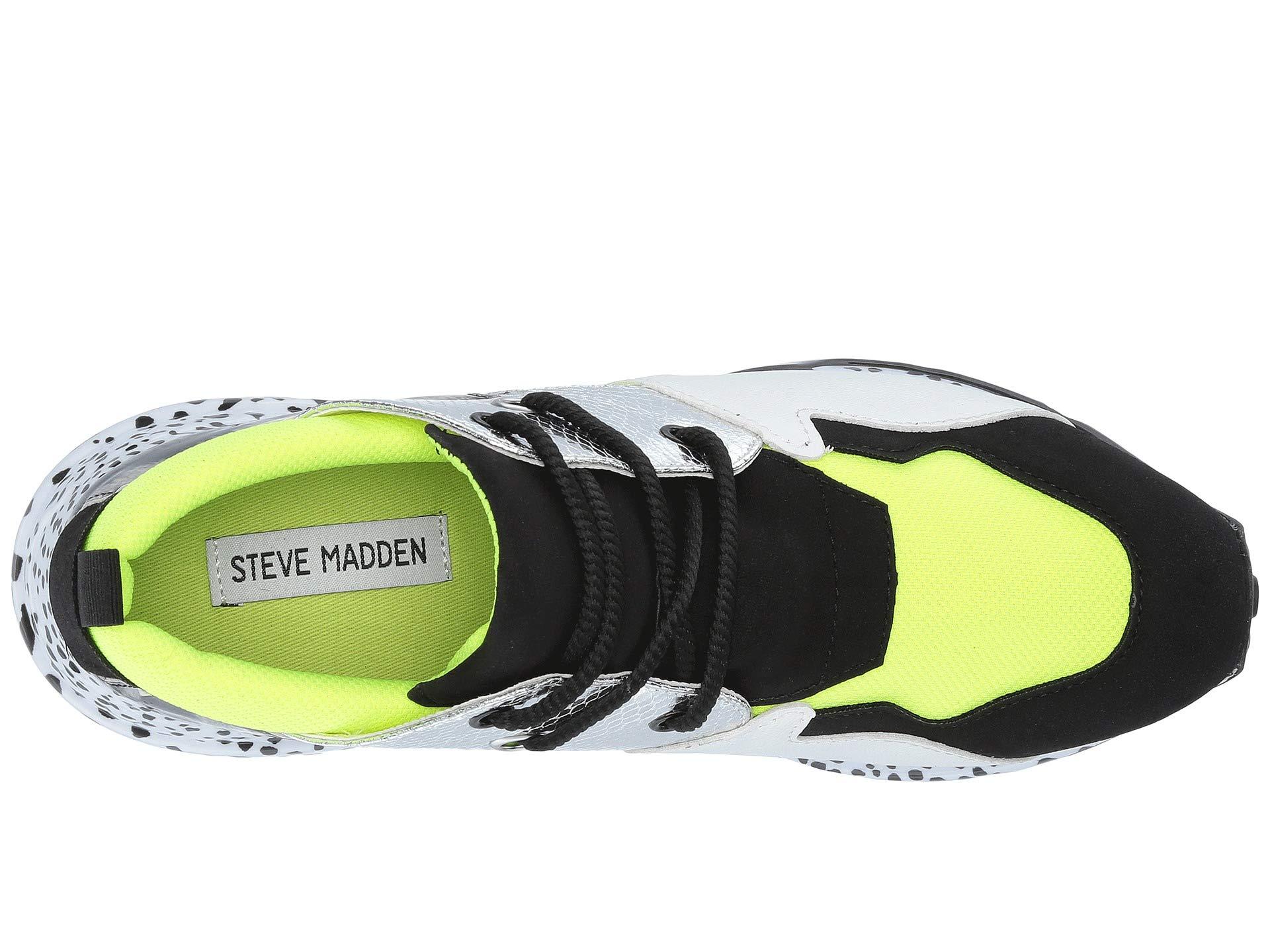 Steve Madden Cliff Sneakers in Neon 