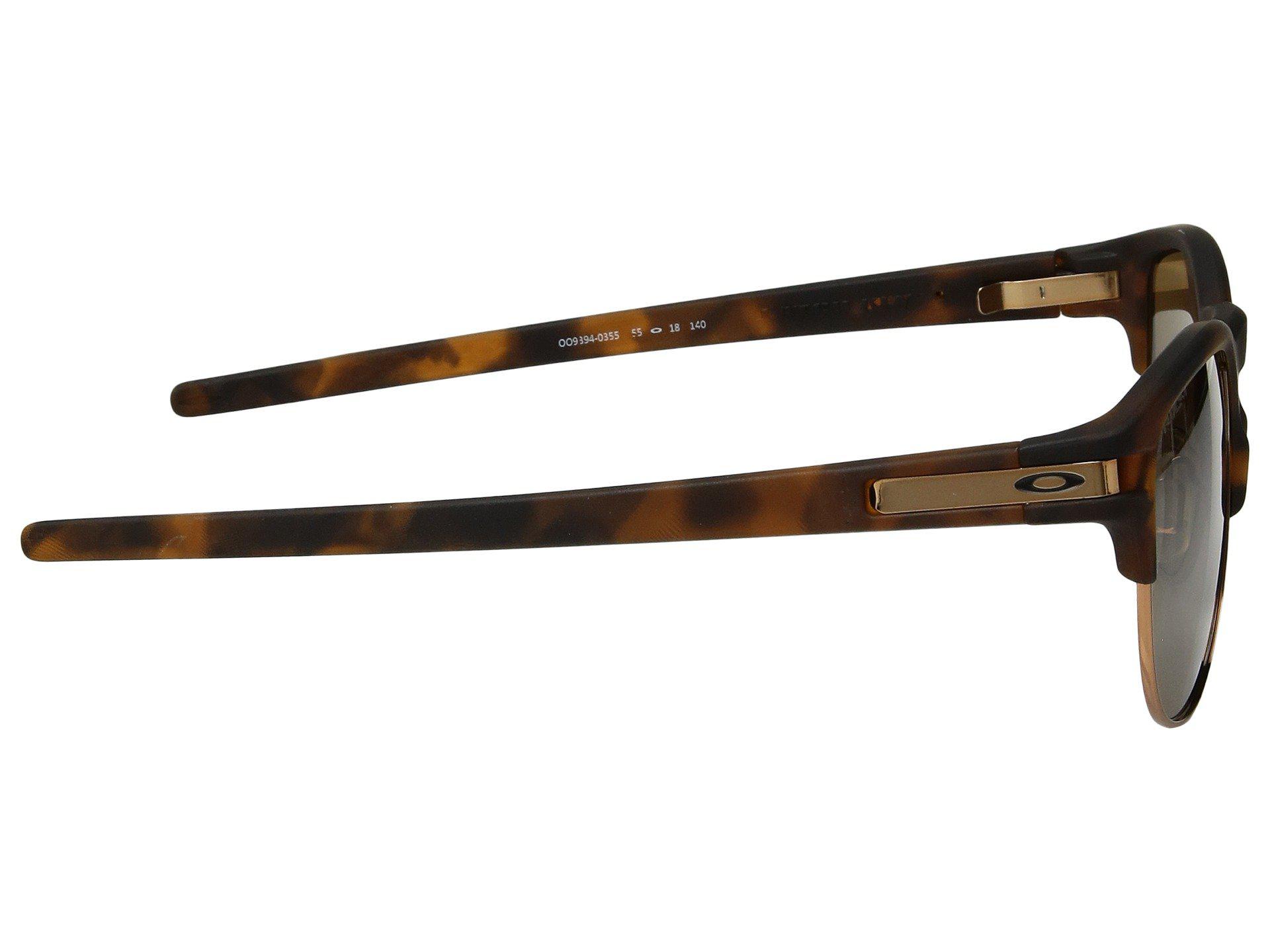 Oakley Latch Key (55) (matte Brown Tortoise W/ Prizm Tungsten) Athletic Performance Sport Sunglasses | Lyst