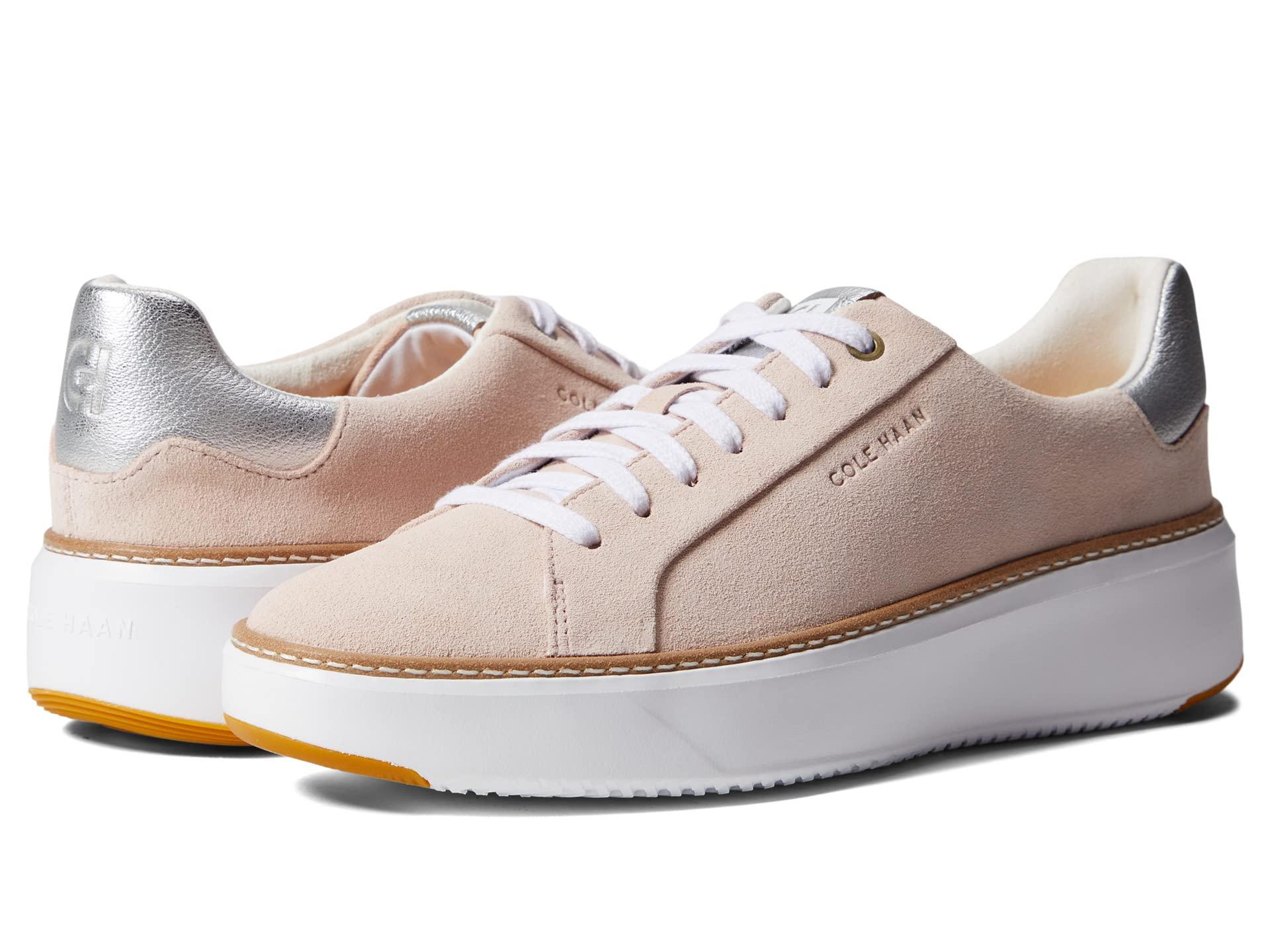 Cole Haan Lace Grandpro Cloudfeel Topspin Sneaker in Pink | Lyst