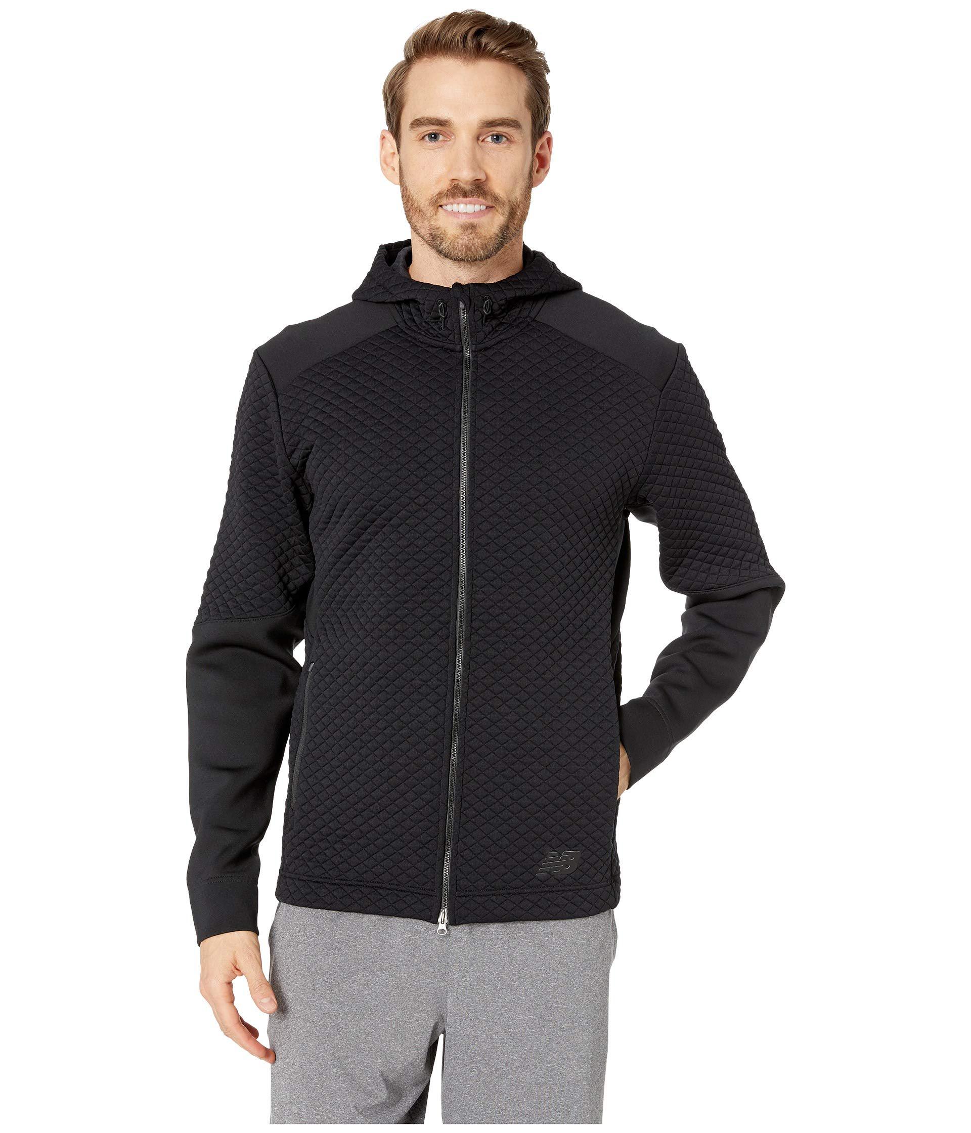 nb heat loft full zip hooded jacket