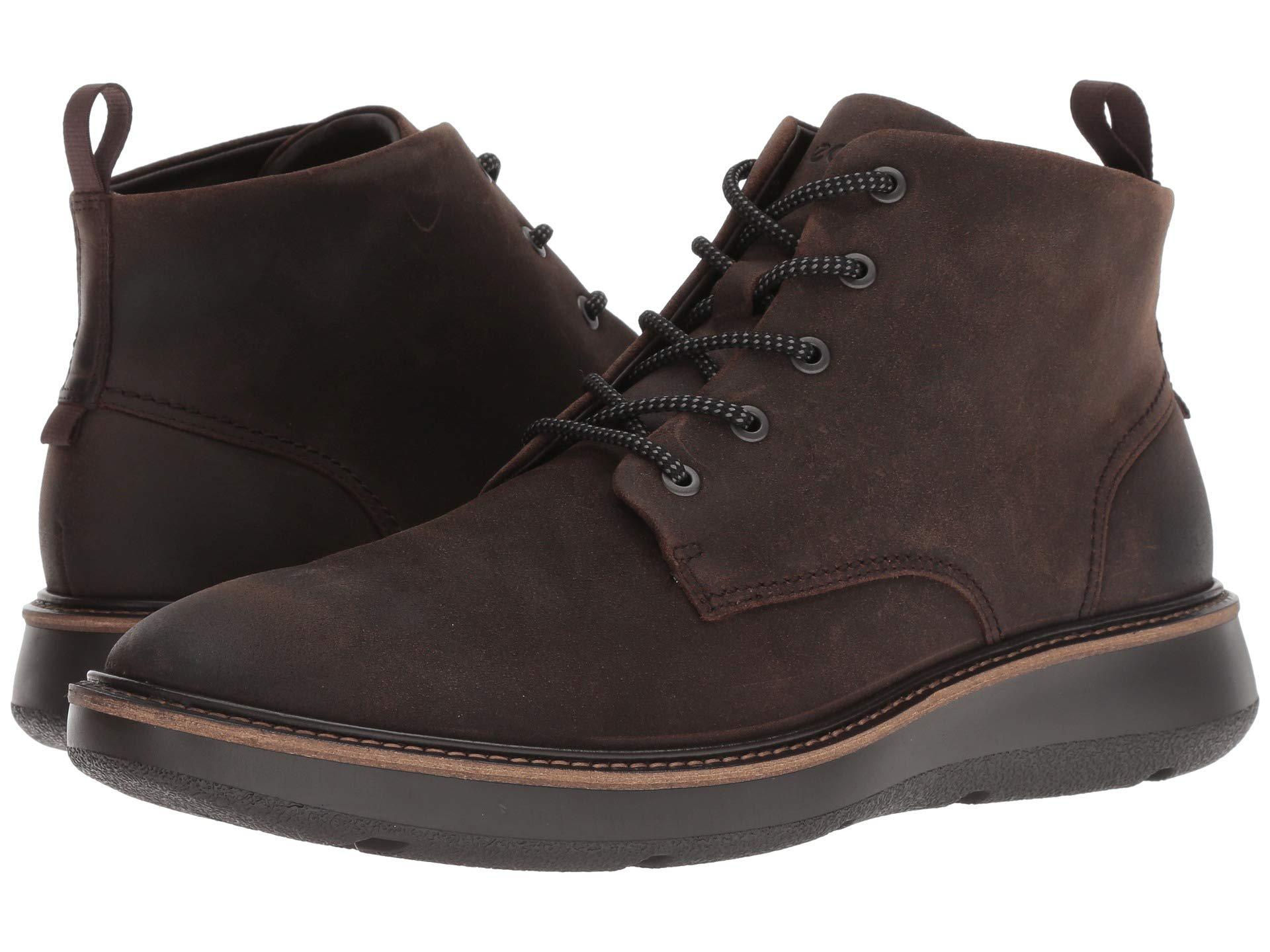 Ecco Aurora Mid Boot, Ankle Boots in Brown for Men | Lyst