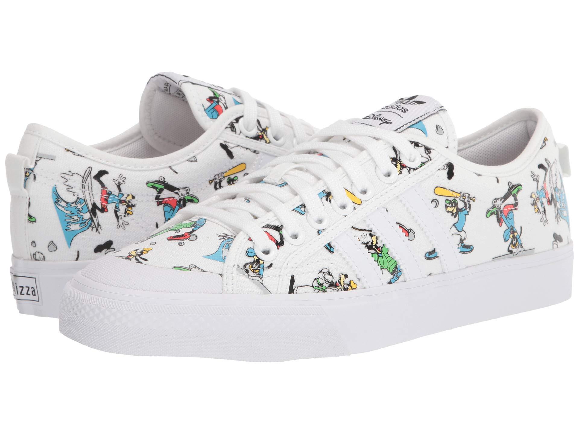 adidas nizza disney sport goofy white