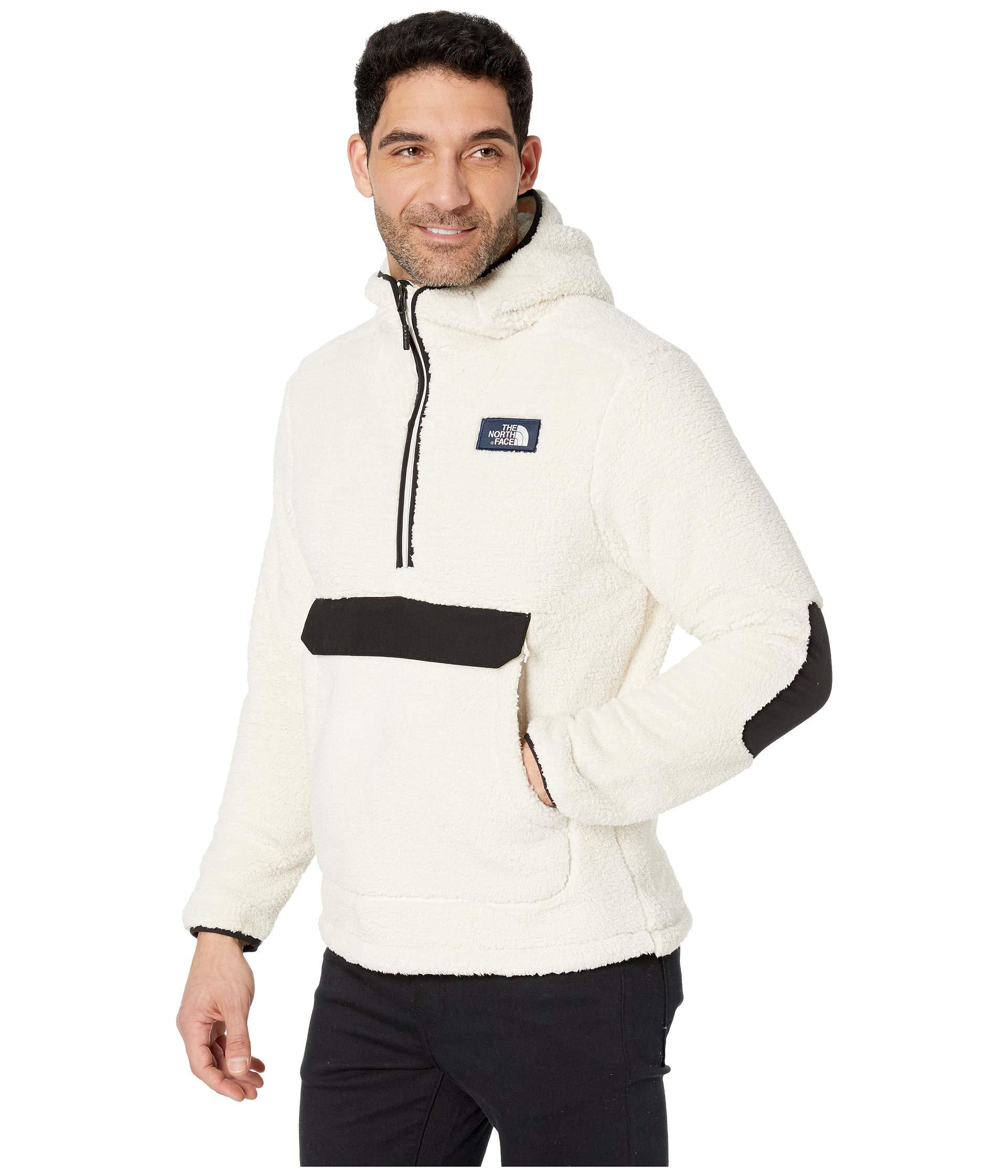 The North Face Fleece Campshire Pullover Hoodie in White for Men - Lyst