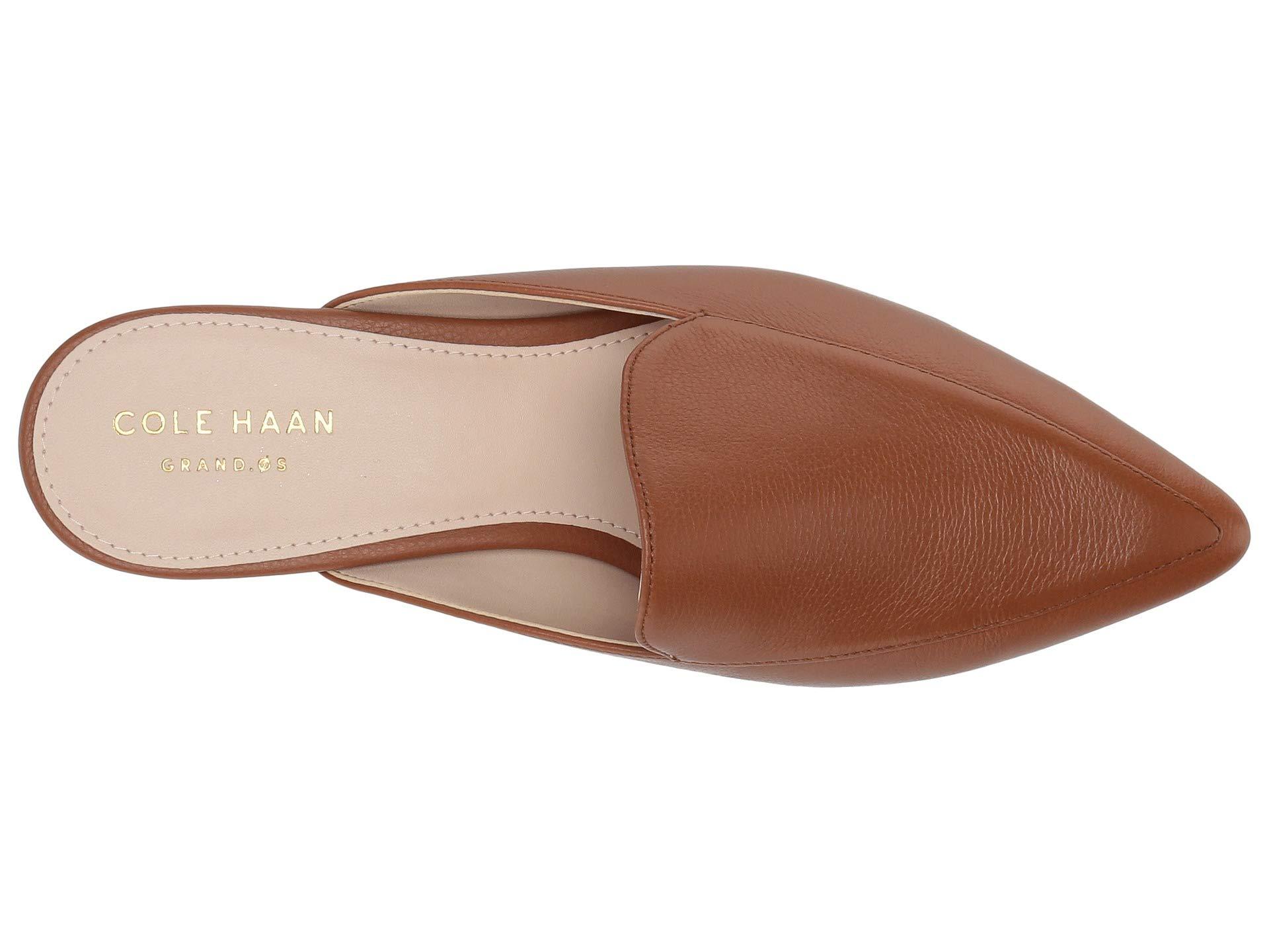 Cole Haan Suede Piper Mule in British Leather (Brown) Lyst