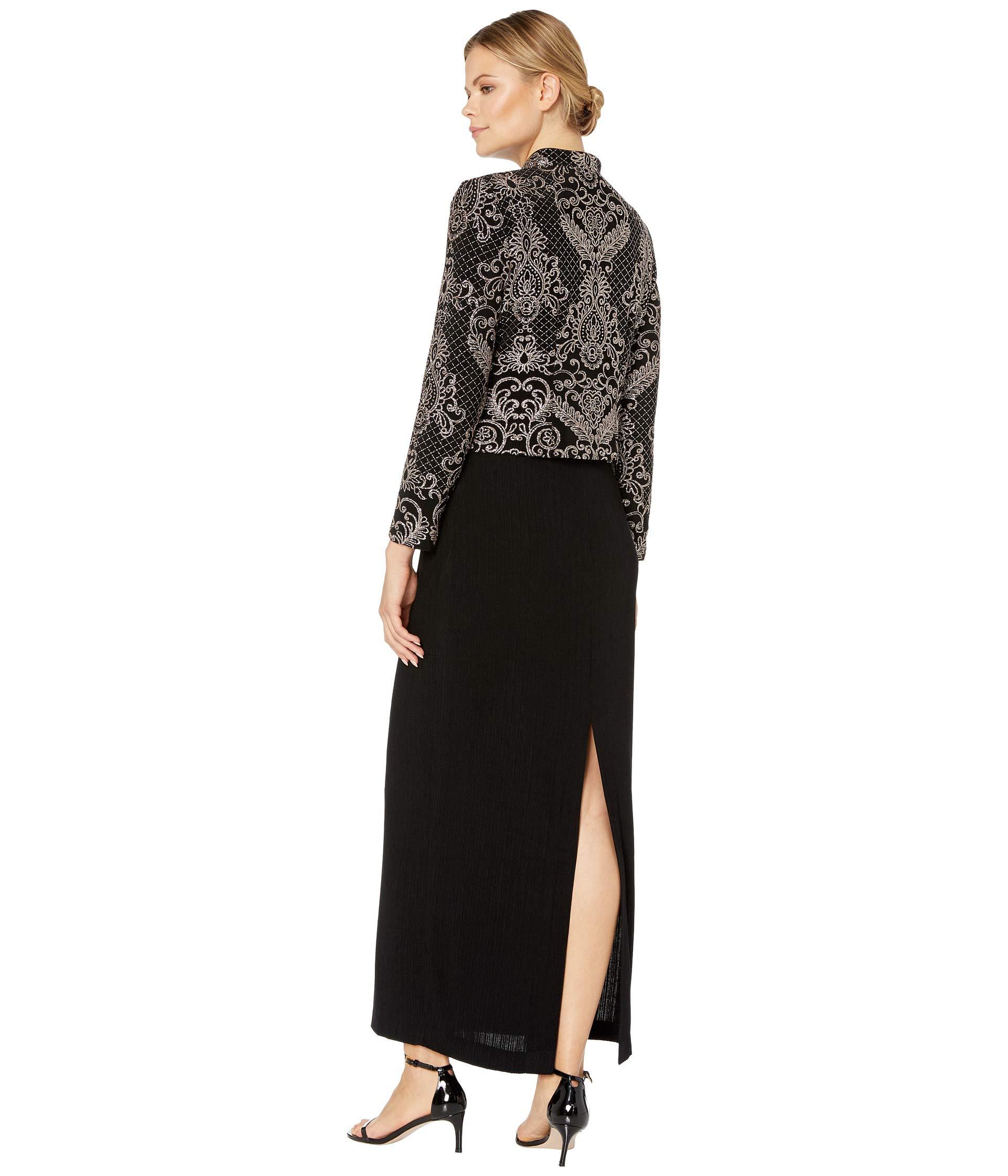 long jacket gown images