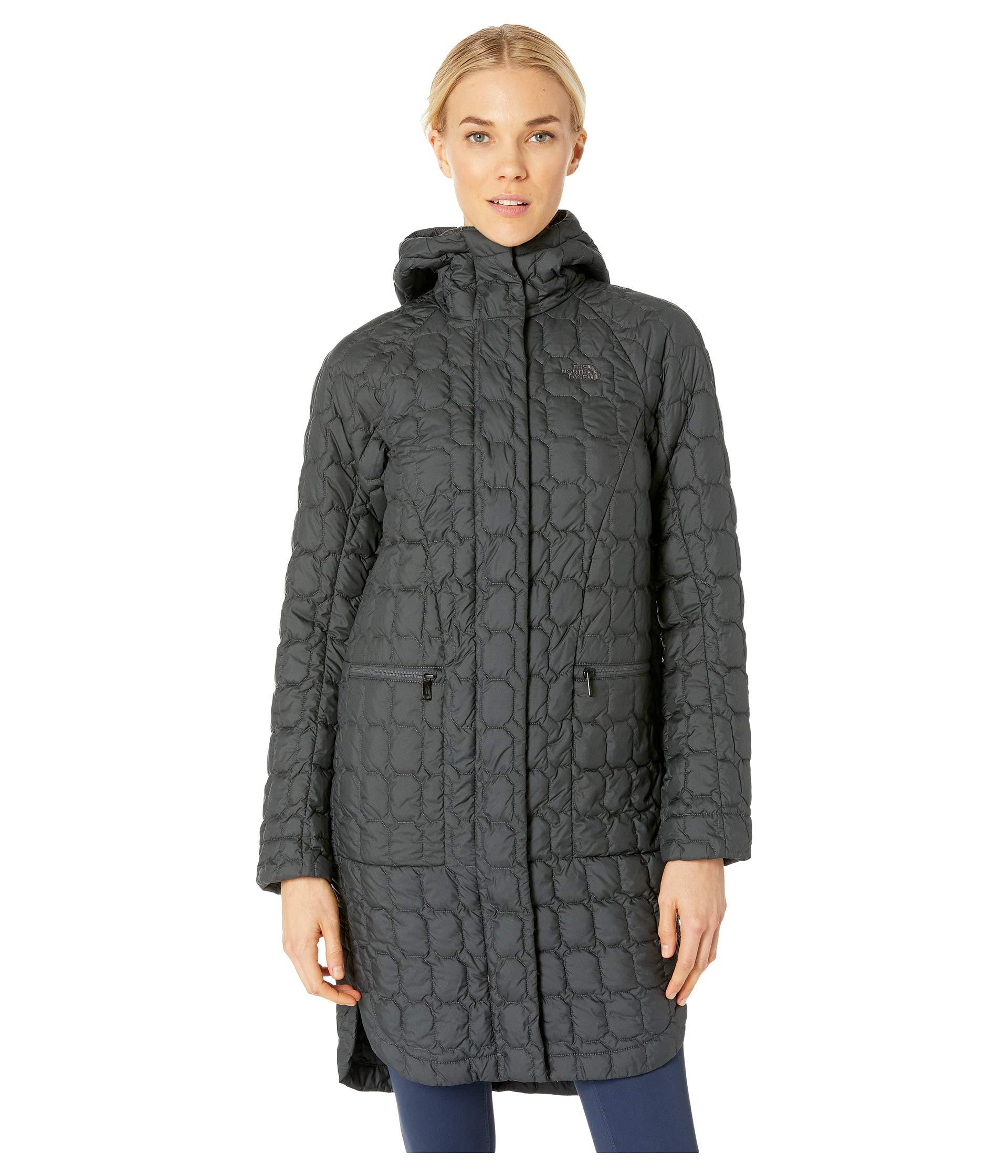 thermoball water resistant duster jacket