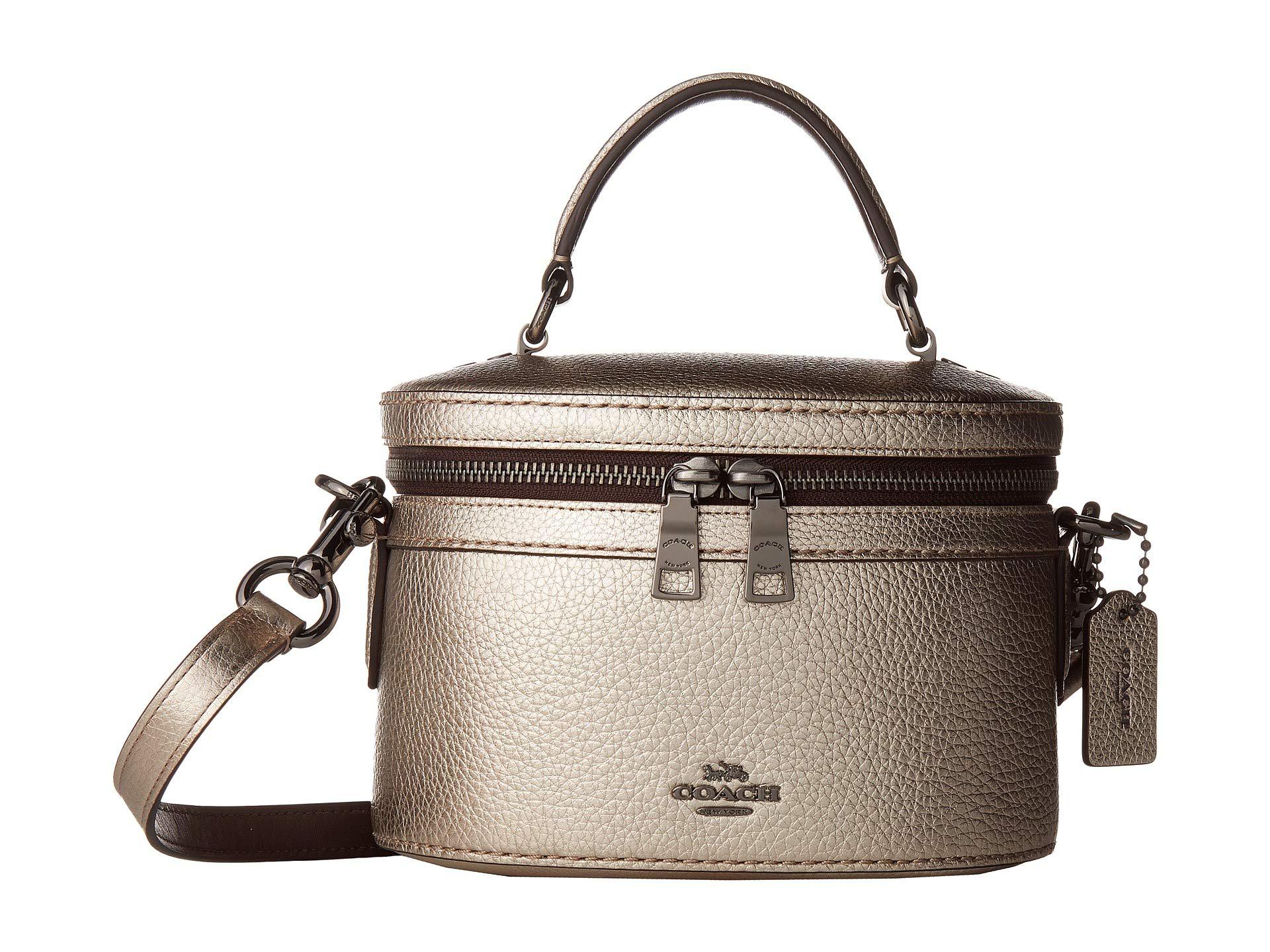 Coach Trail Leather Crossbody Bag Literacy Basics