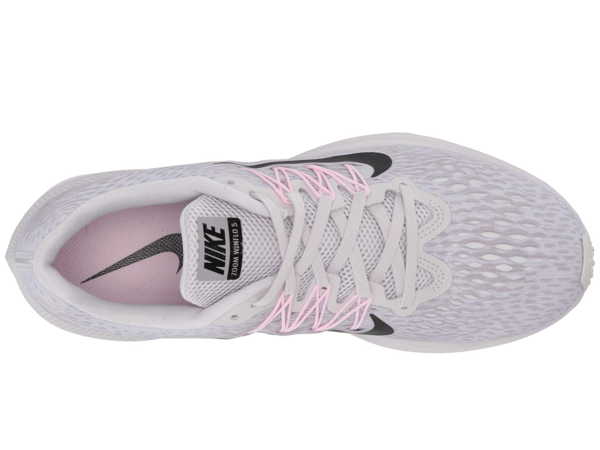 nike women's air zoom winflo 5 running shoes white