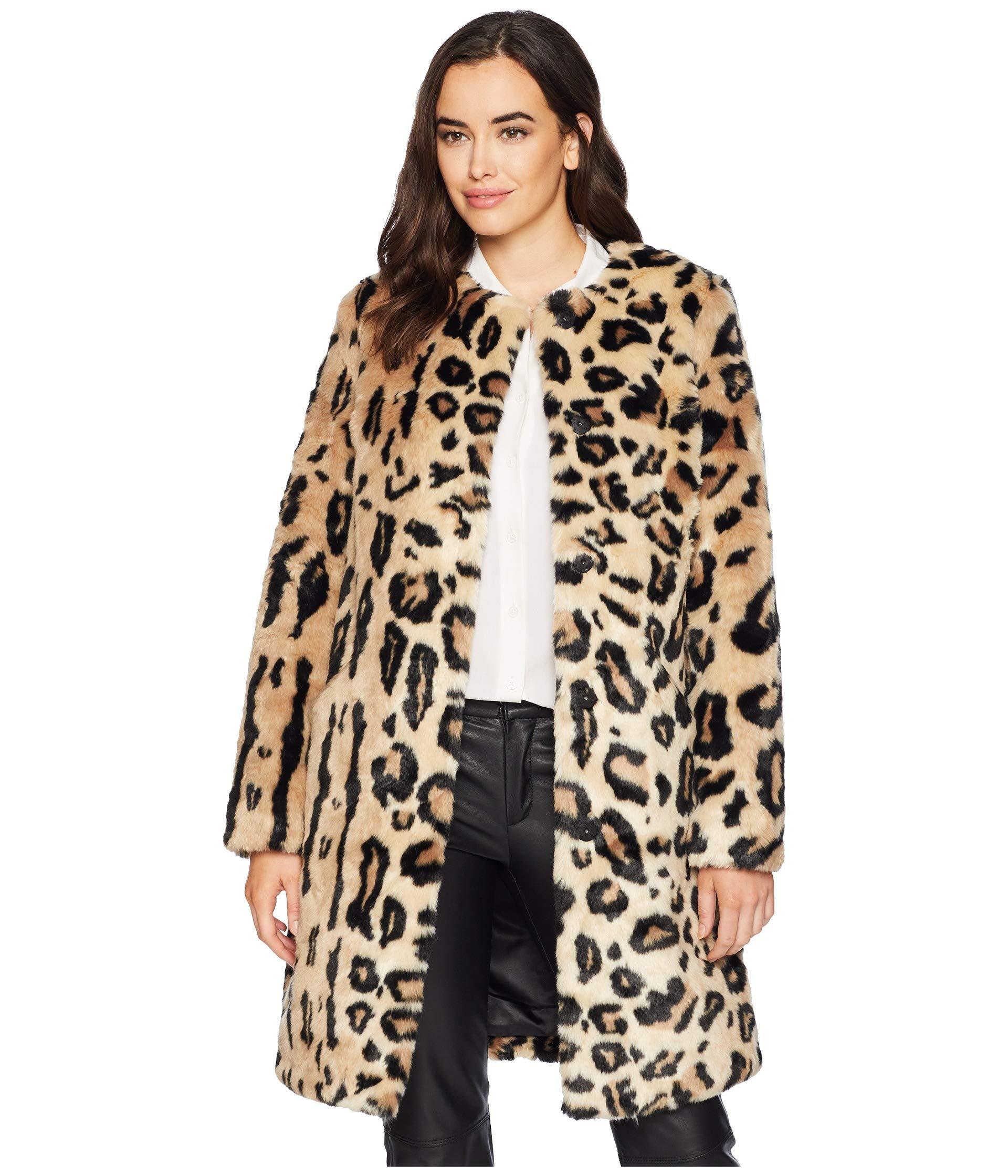 lisabeth faux fur coat
