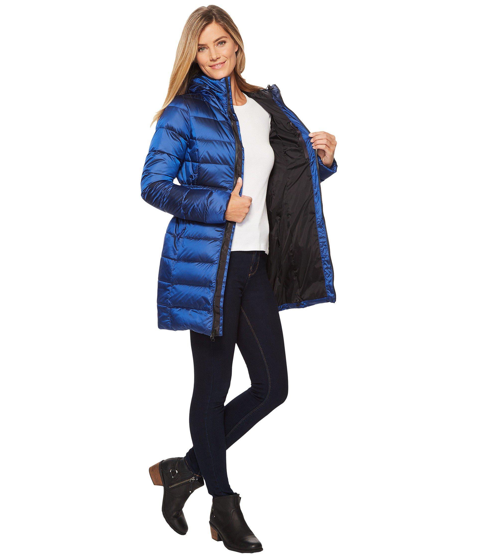 north face gotham jacket blue