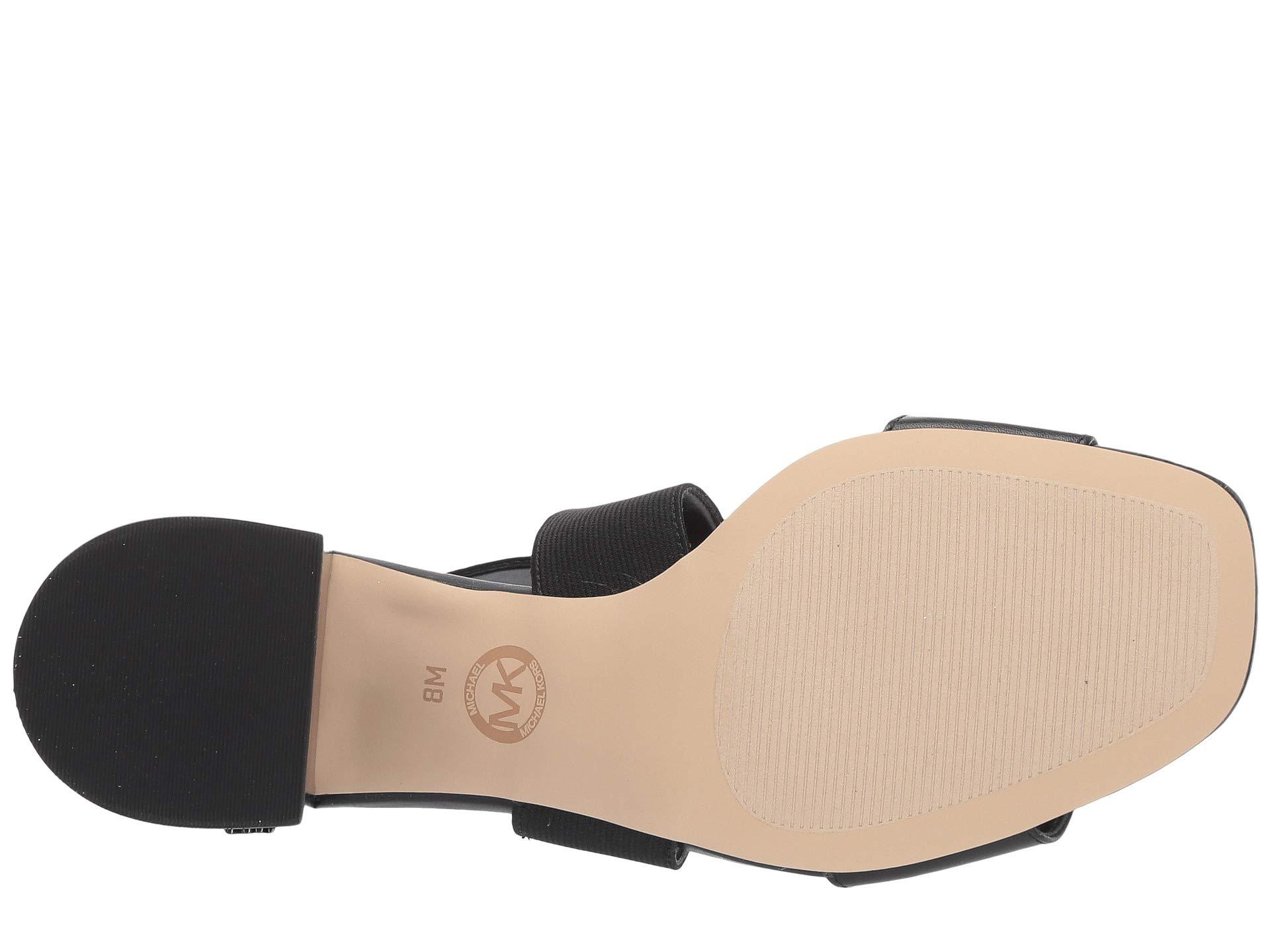 meadow elastic and leather sandal