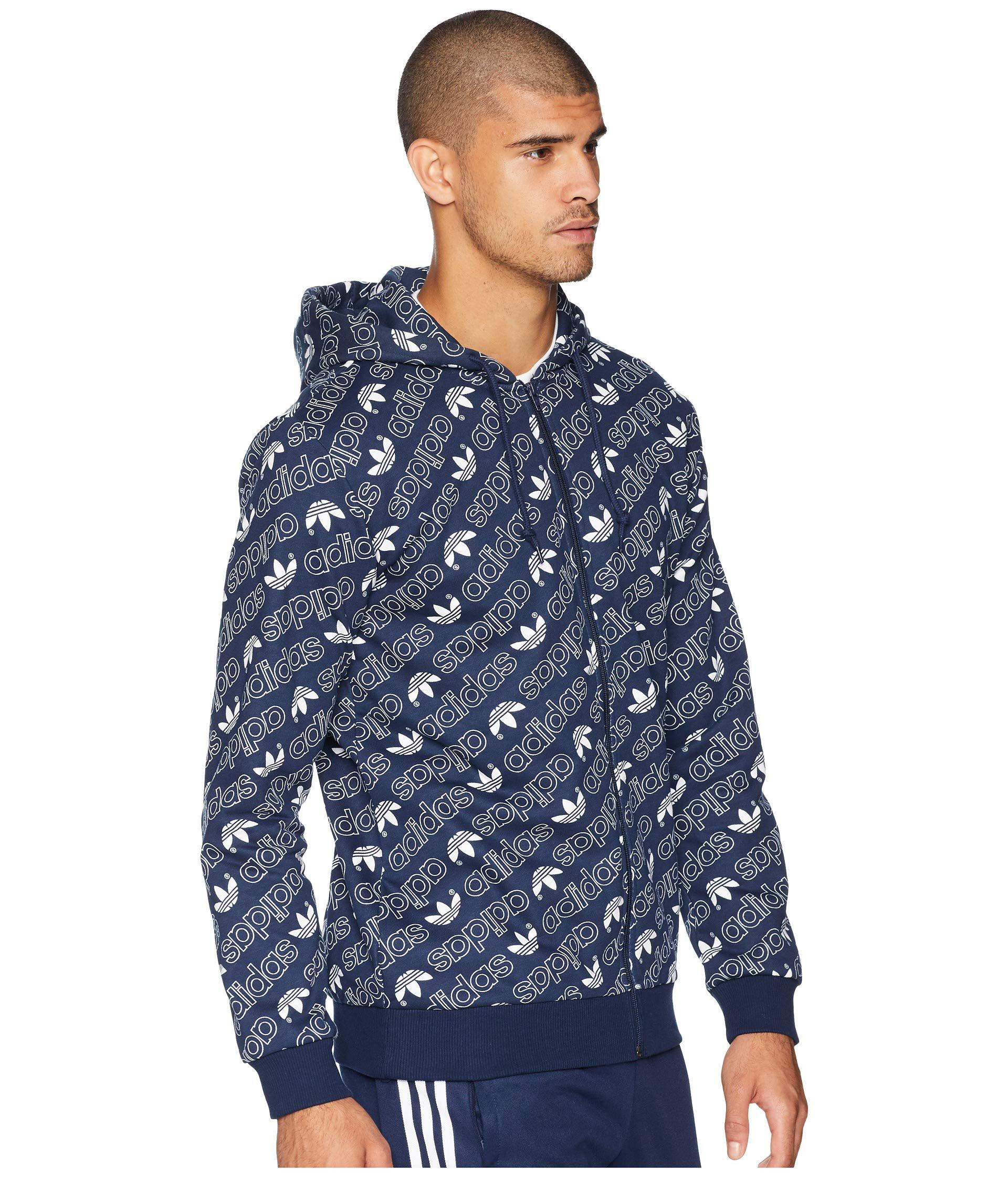 adidas originals monogram hoodie