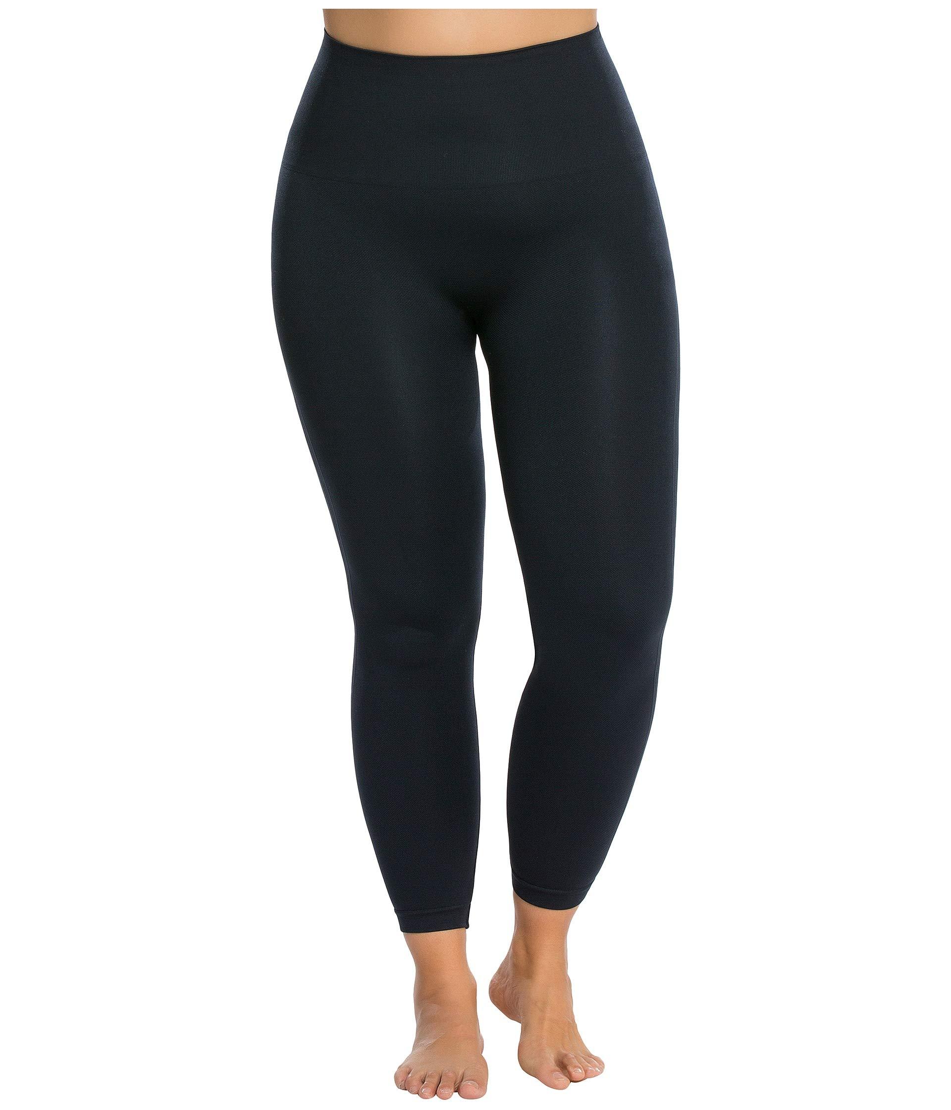 Spanx Synthetic Look At Me Now Seamless Leggings in Navy (Blue) Lyst