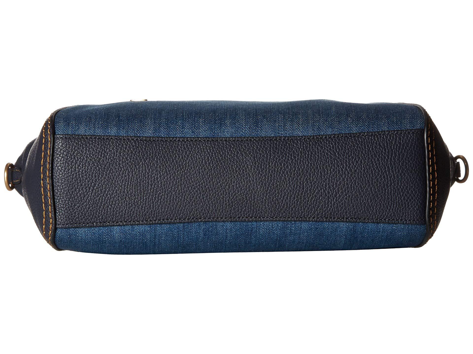 coach denim prairie satchel