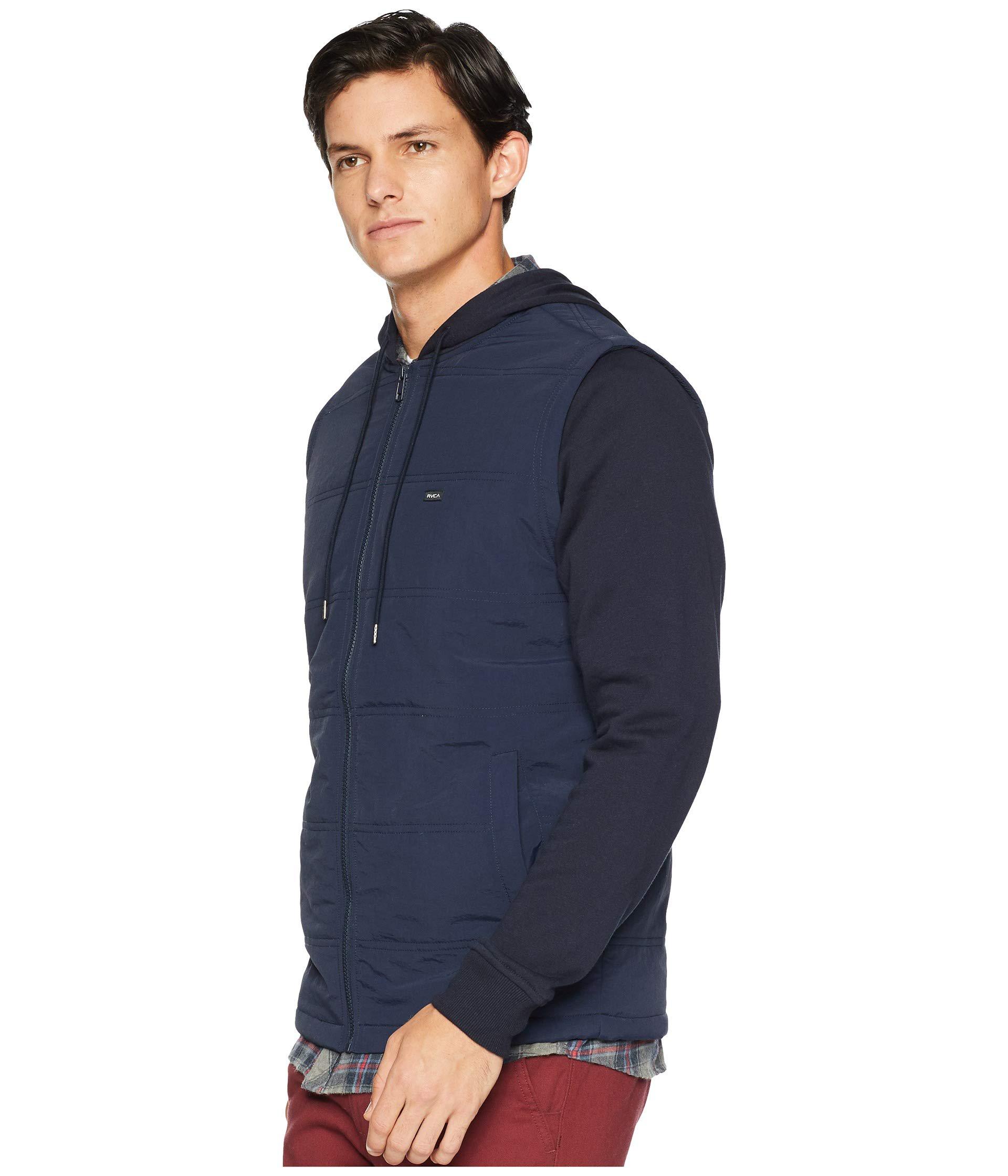 rvca logan puffer jacket