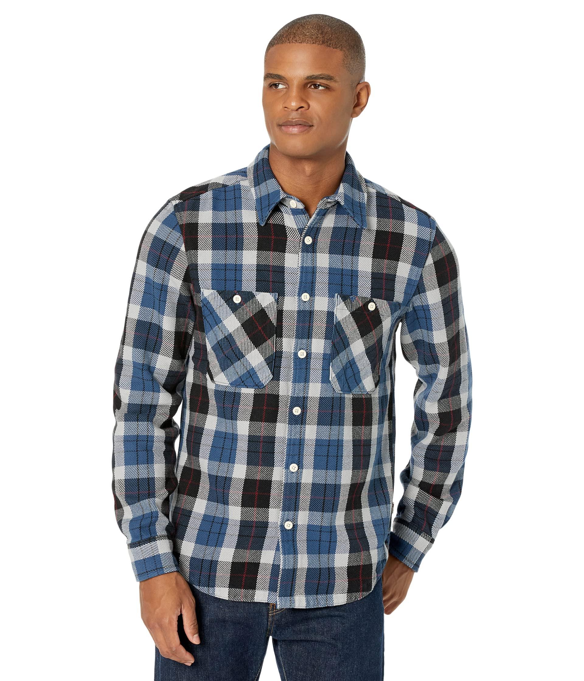 The North Face Valley Twill Flannel Shirt in Blue for Men | Lyst